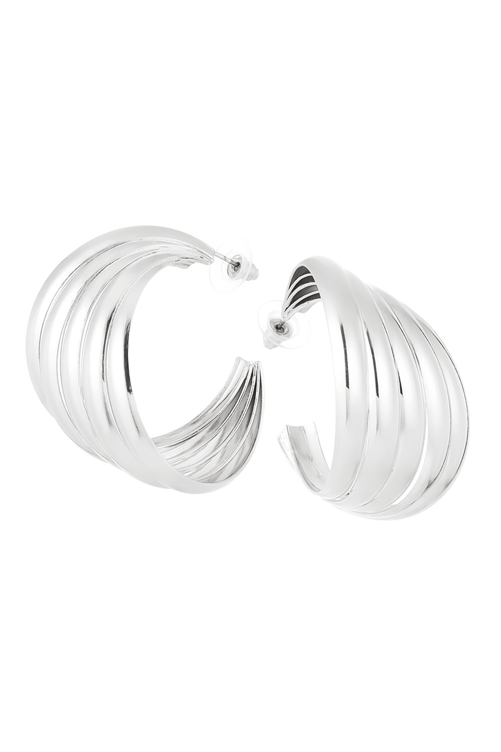earrings abstract layers 