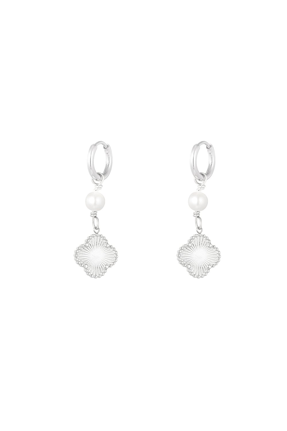 earrings clover pearl dream 