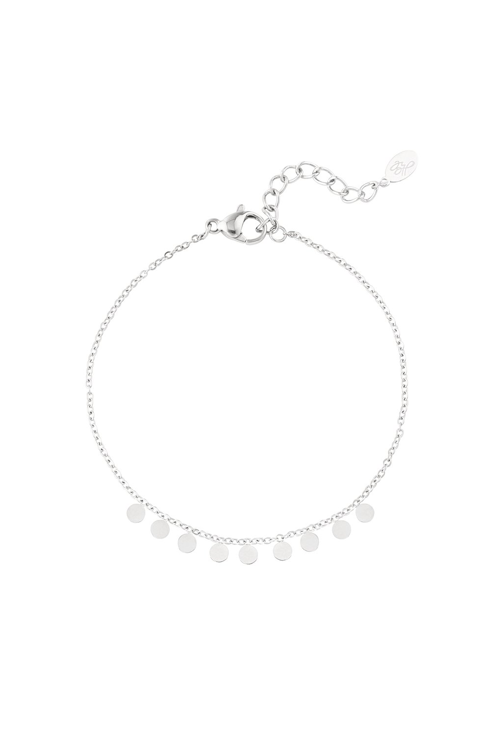 bracciale semplice con pendenti rotondi 
