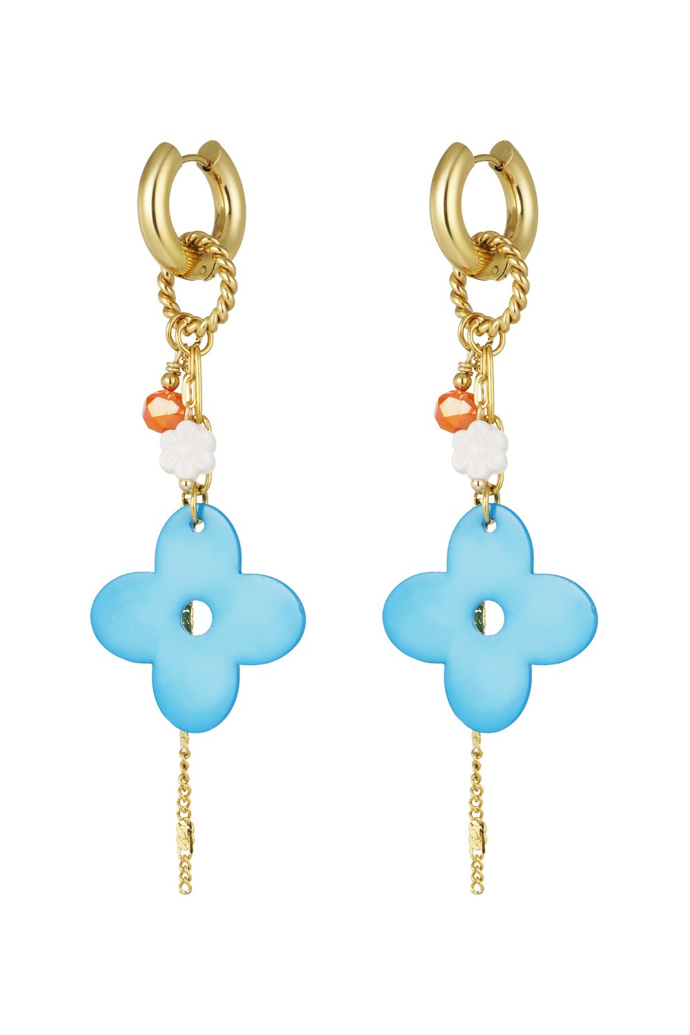 earrings flower power