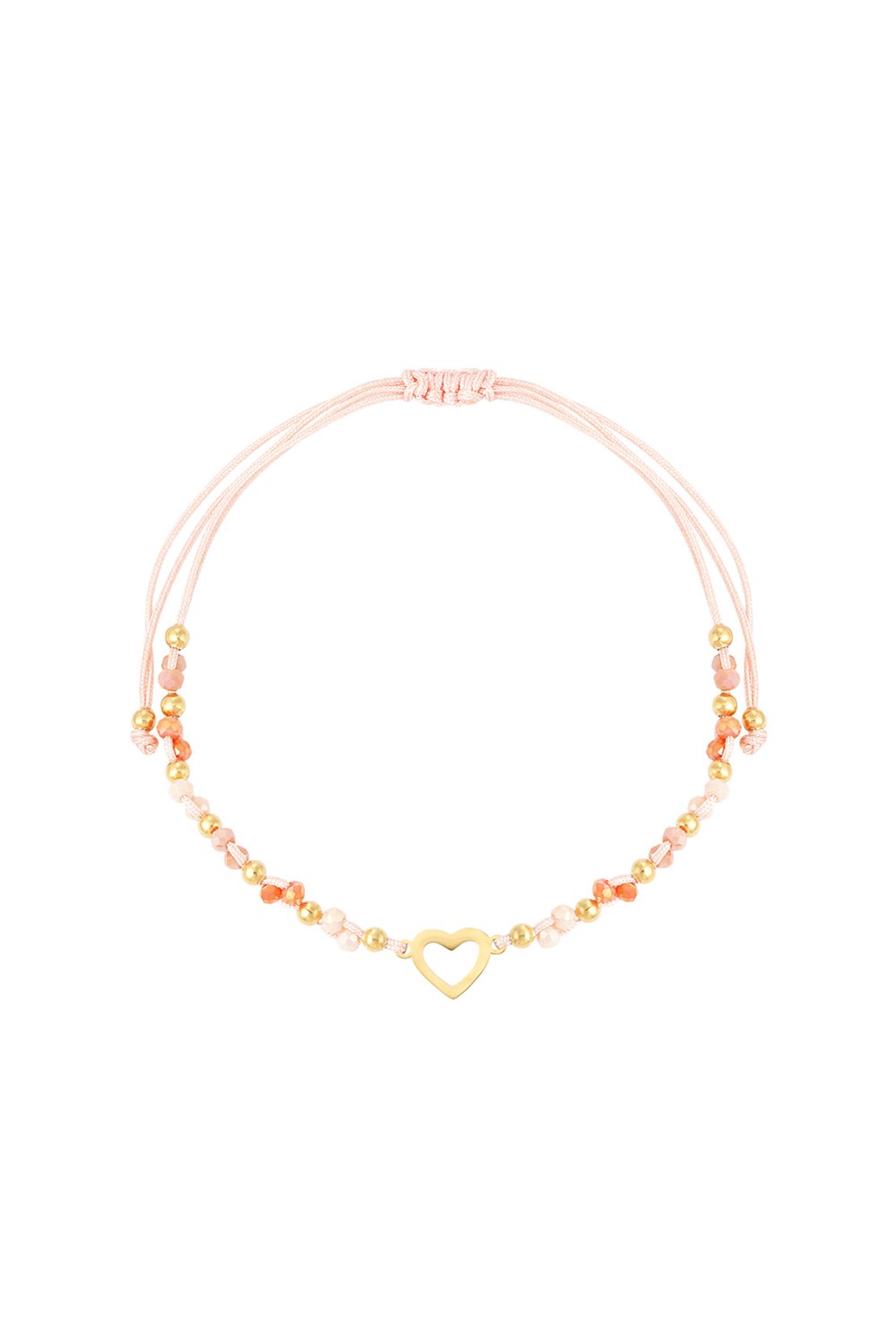 Summer bracelet colorful heart 