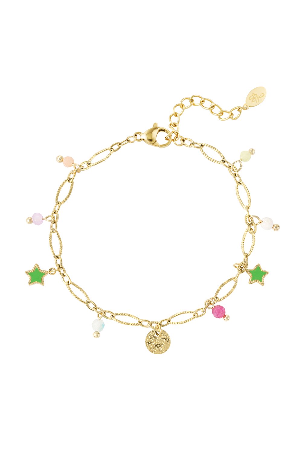 summer rockstar charm bracelet 