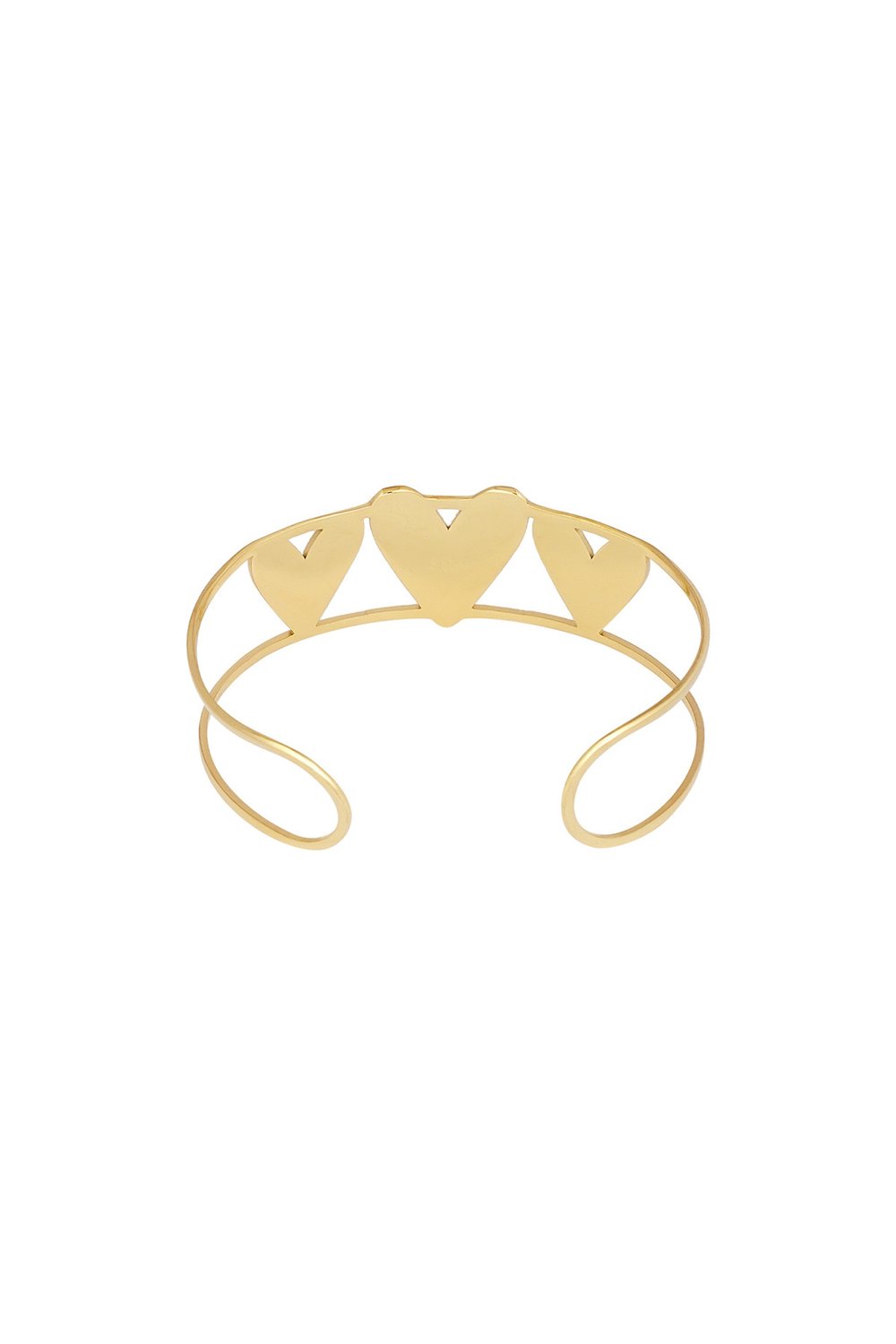 Liebesparty-Armband – Goldfarbe  - Goldfarbefarbe h5Bild5