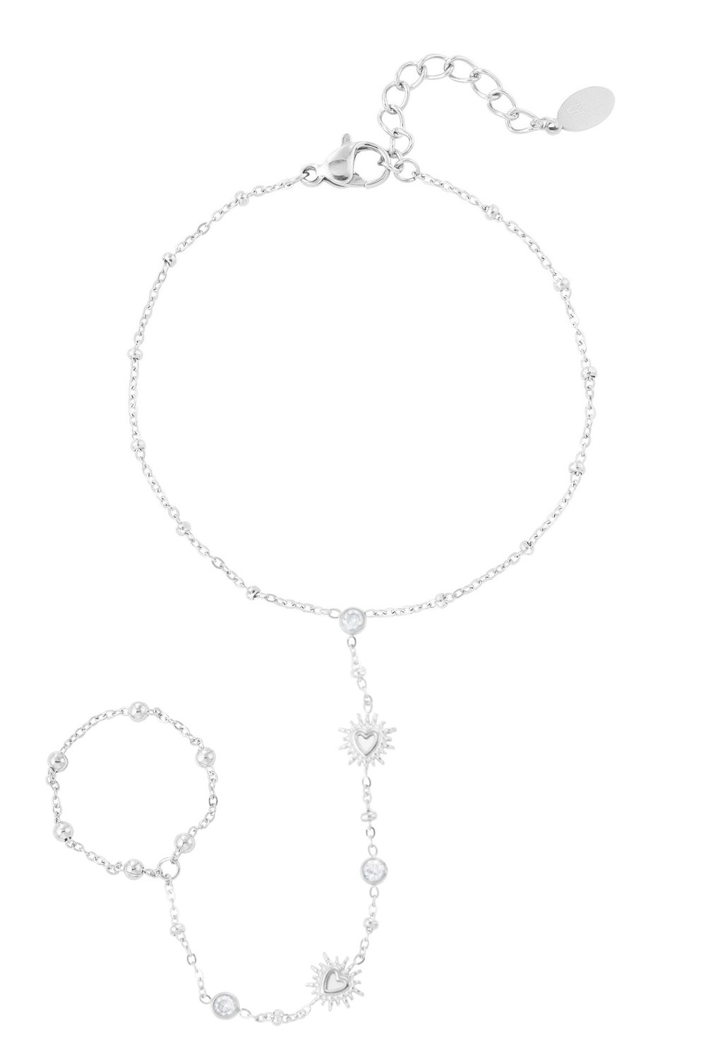 Sunny bracelet - Silver Color color (Pack with plastic bag)