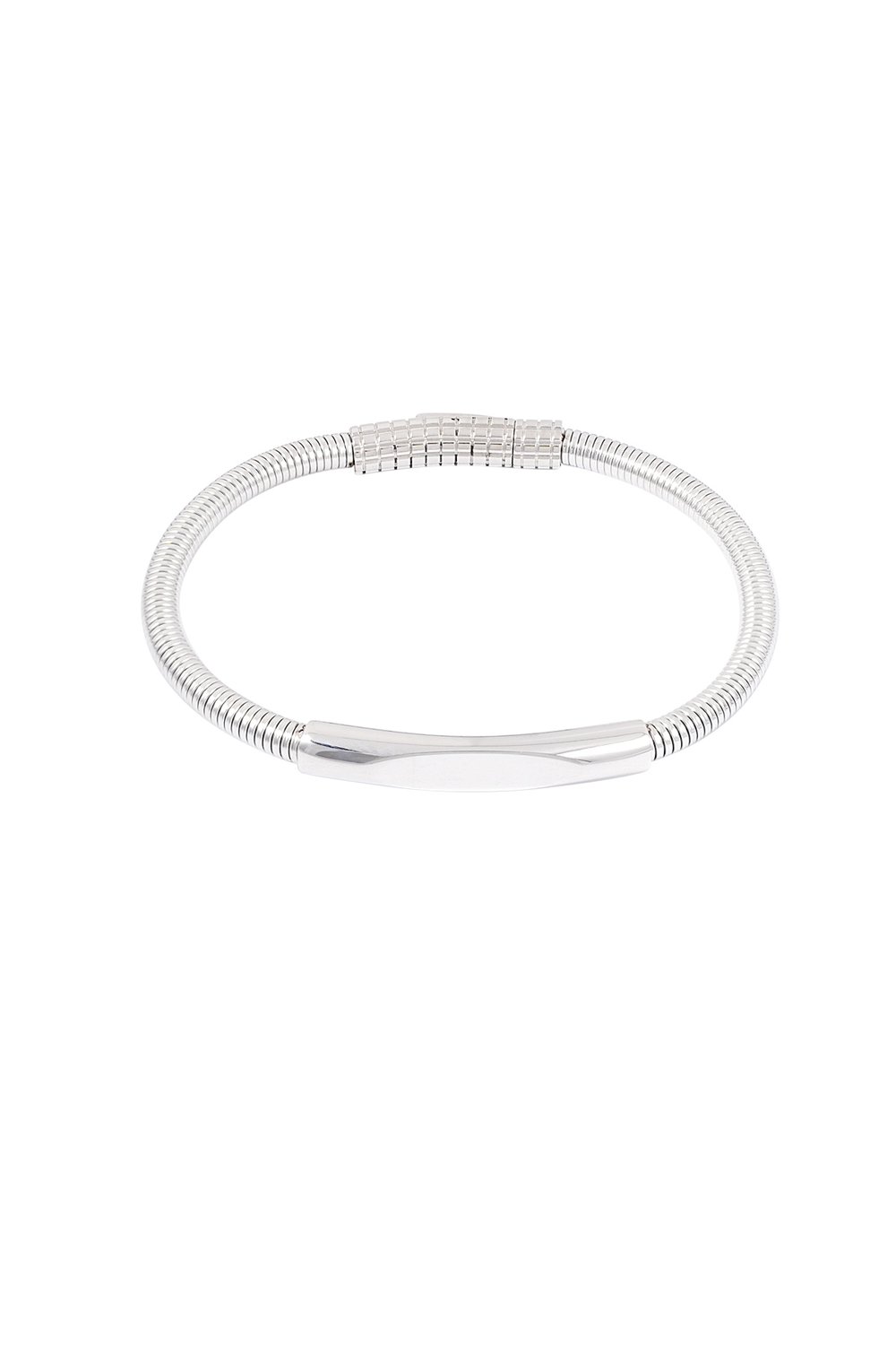 Silver color men's bracelet  Picture2