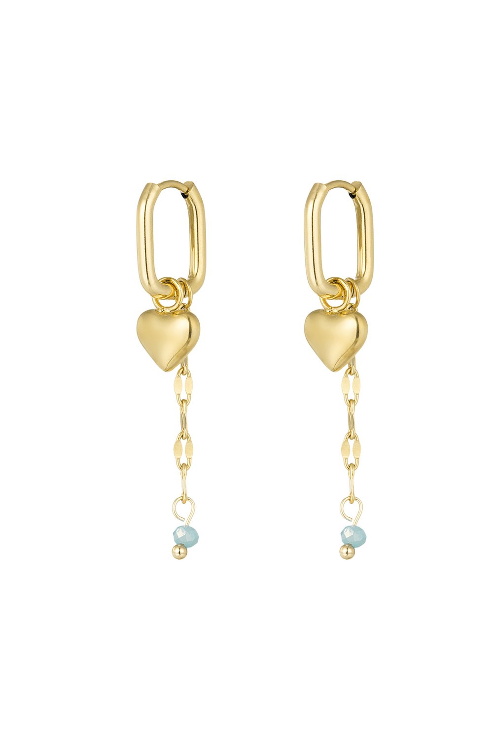 Orecchini Forever Love - rosa/Colore oro  