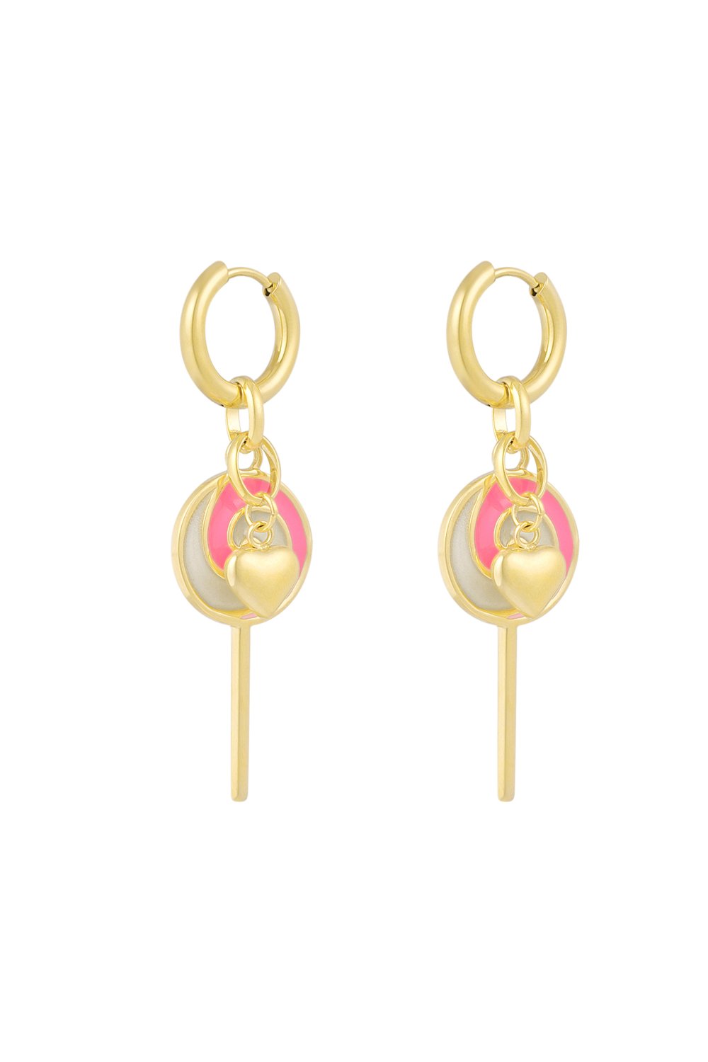 earrings lollypop love