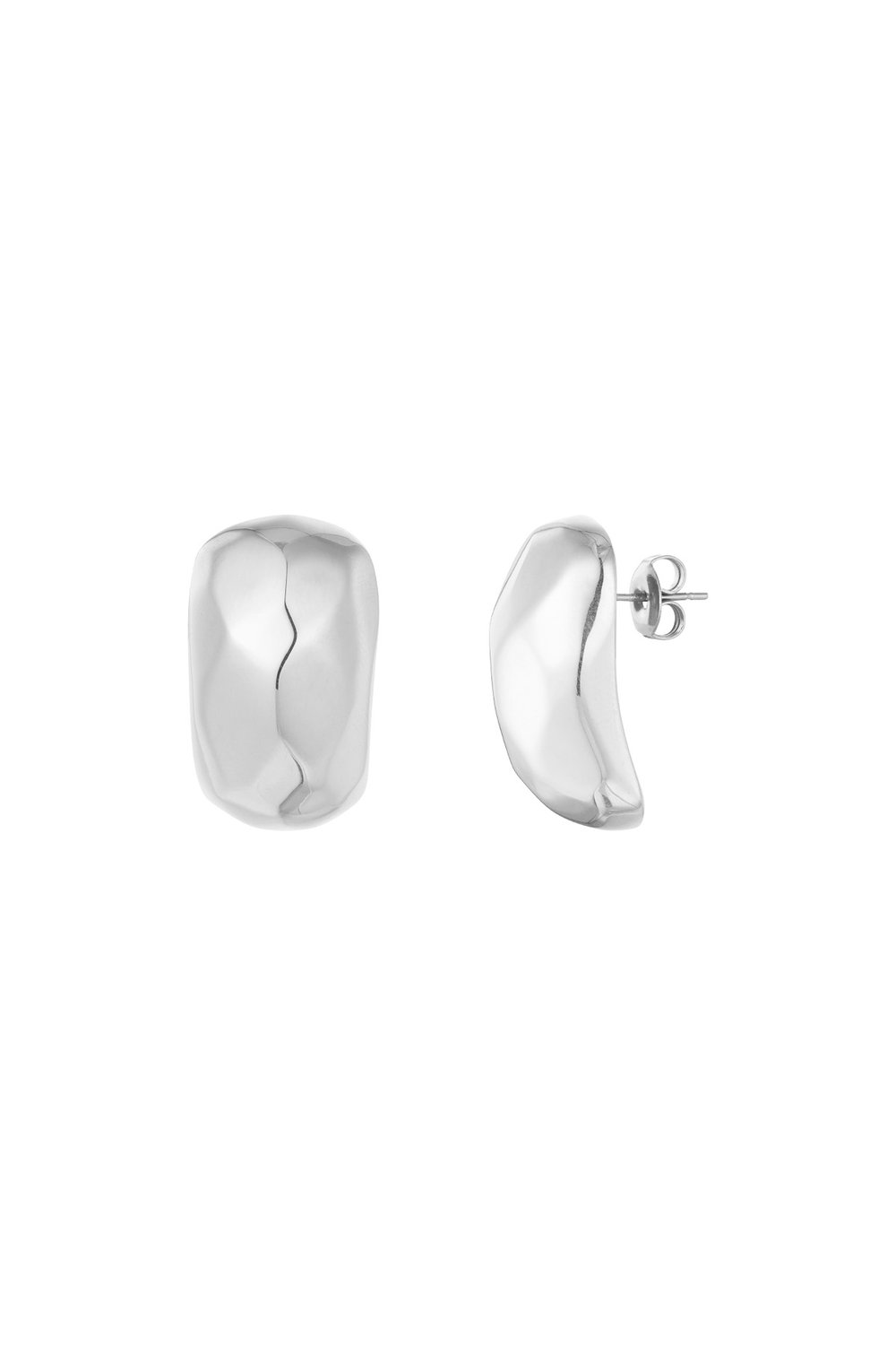 structured drop earrings
