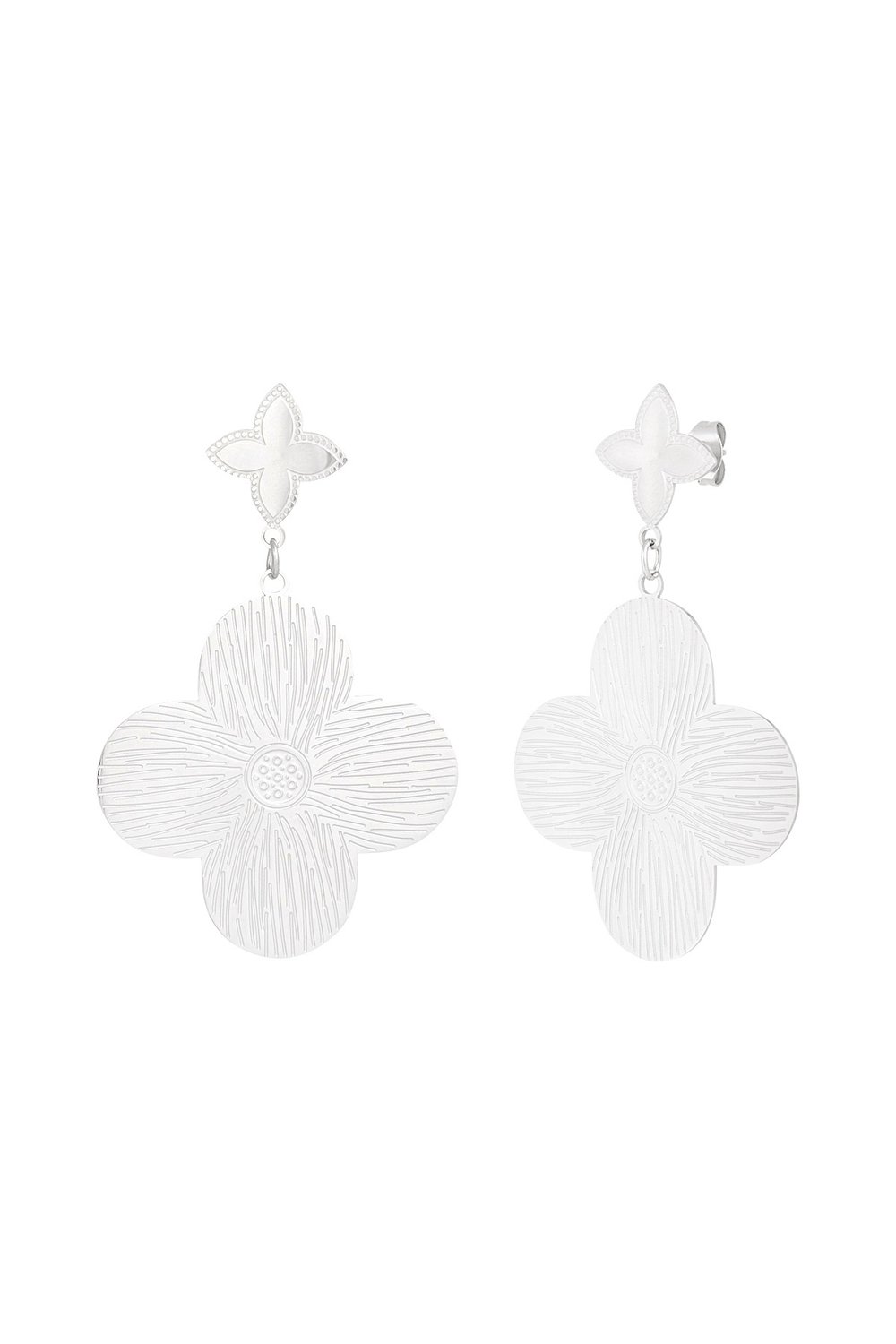 earrings clover class