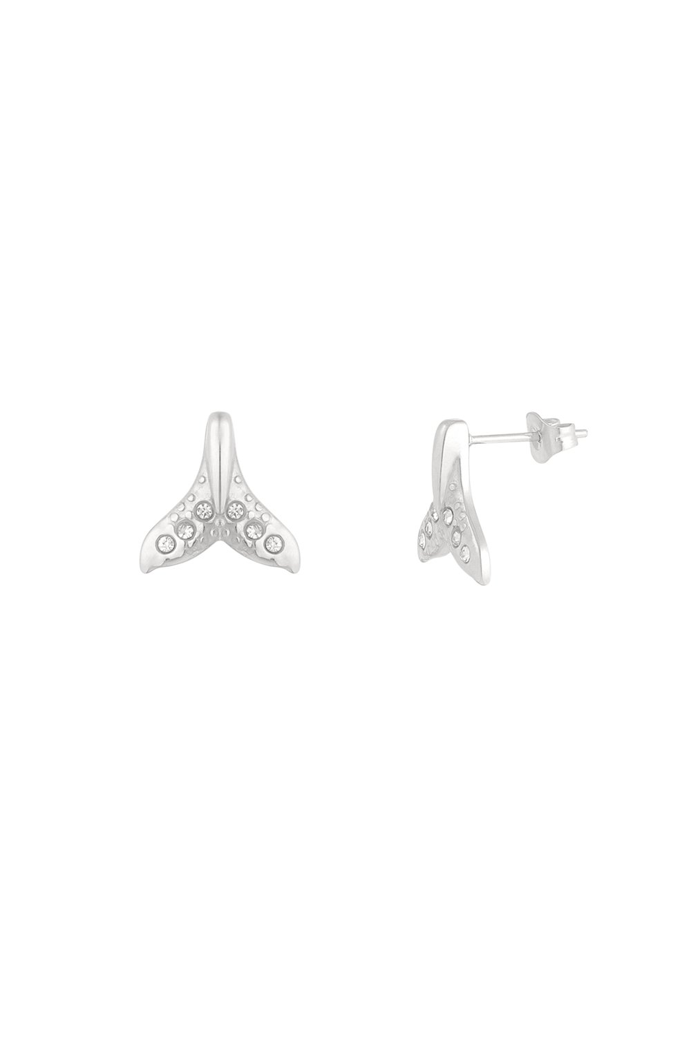 earrings whale tail 