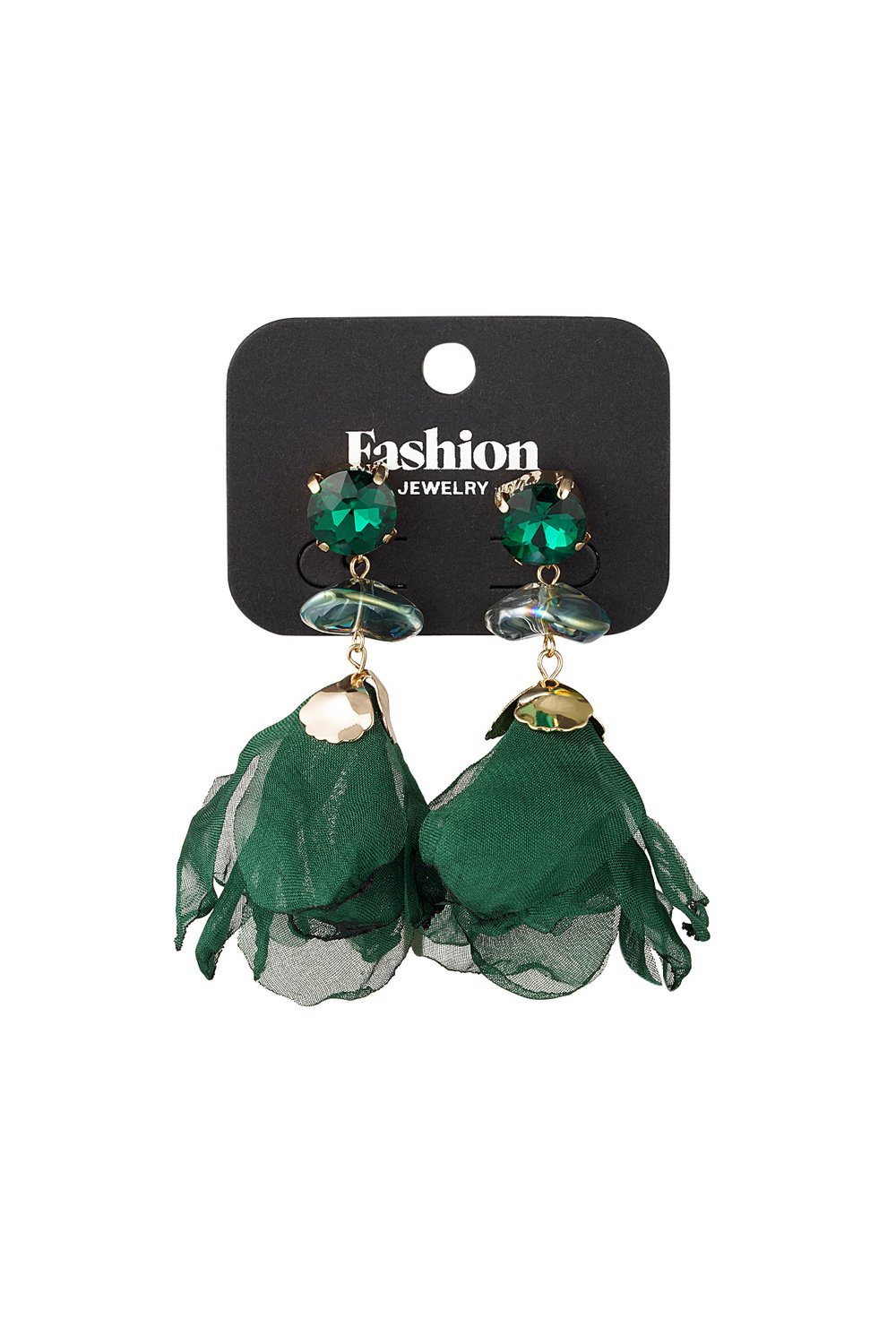 Earrings fall rose Picture3