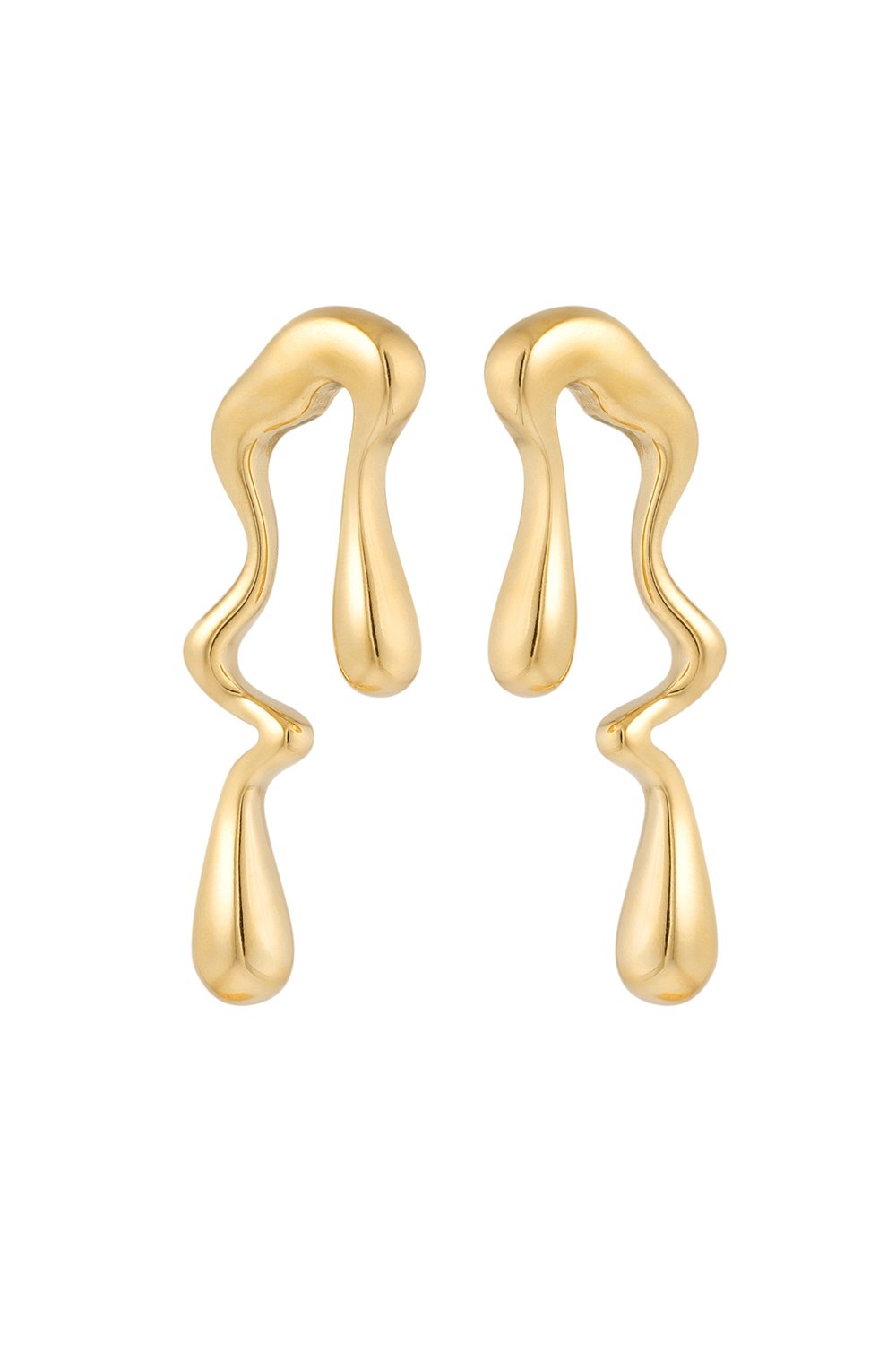 crazy couple earrings