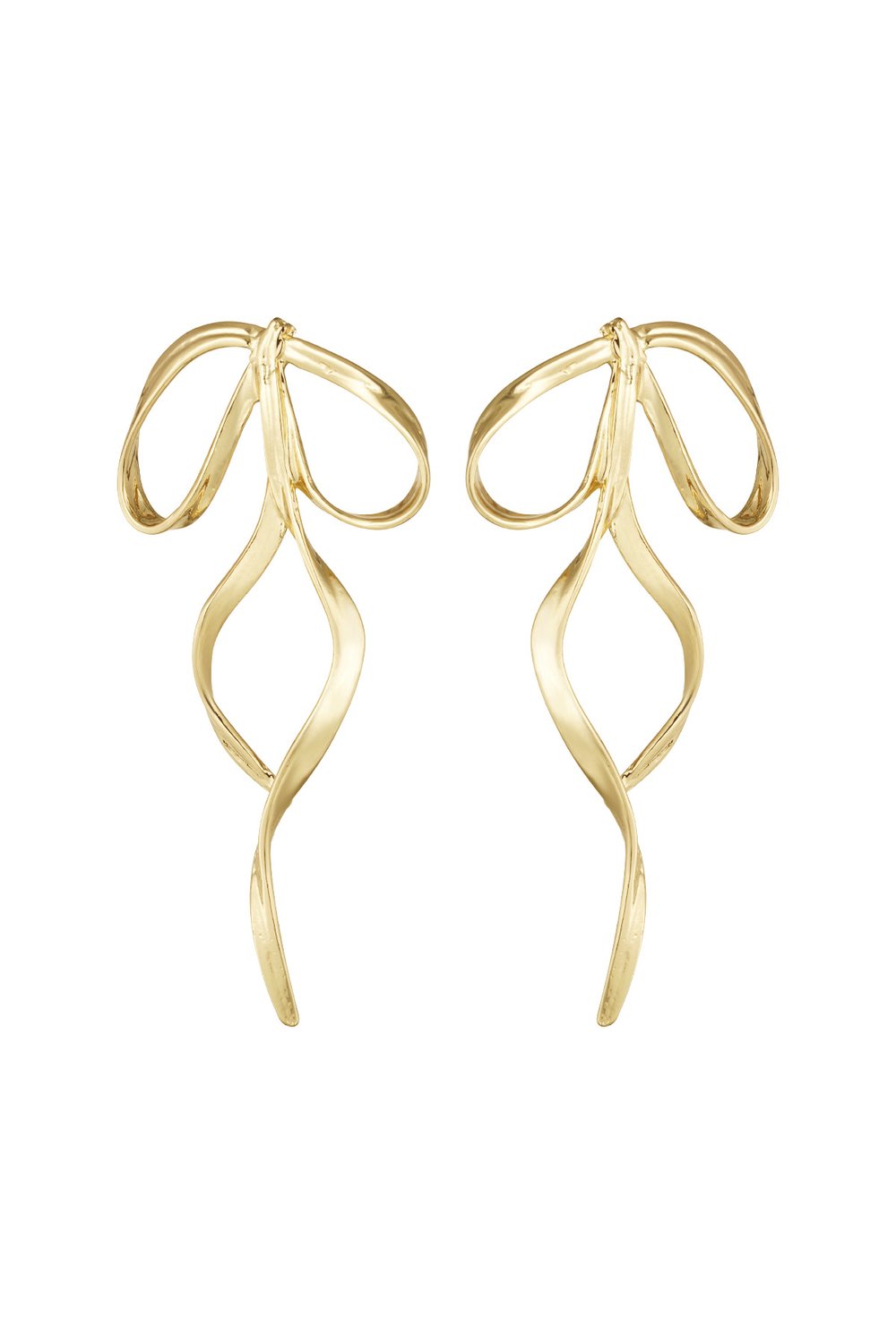 playful bow earrings