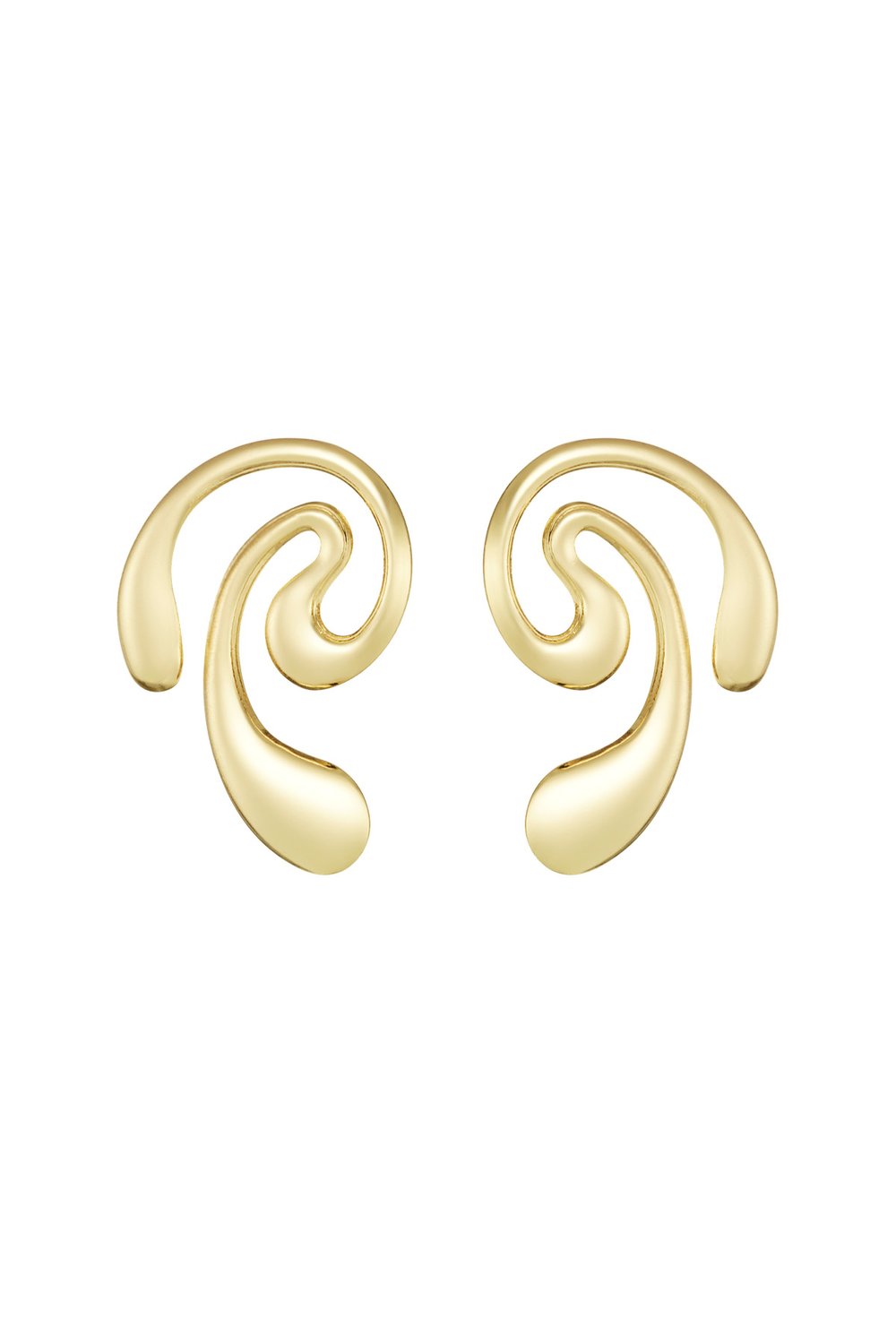 earrings swirl swim