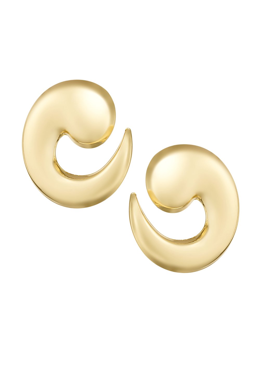 Ohrringe große Welle 