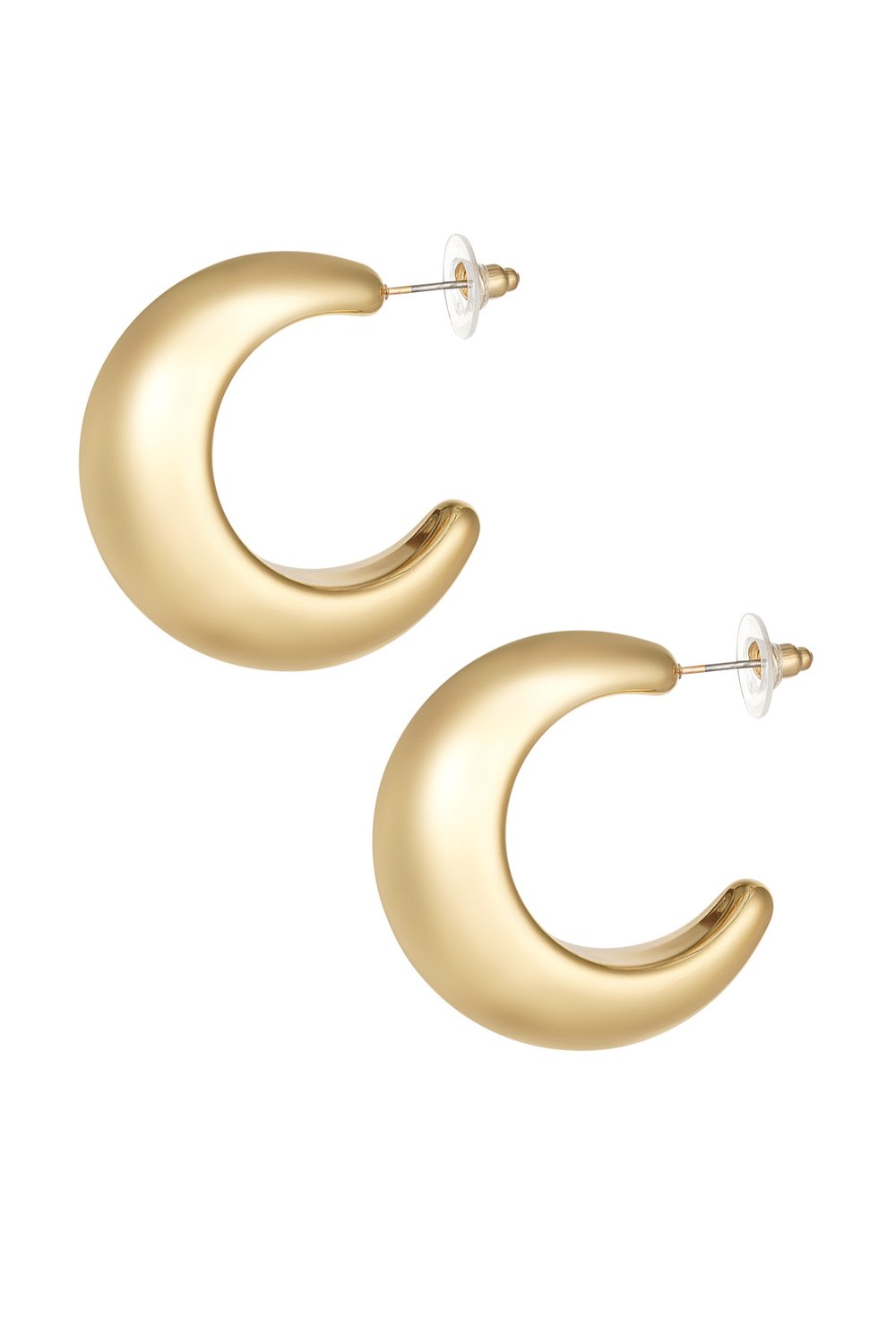 sleek hoops earrings 