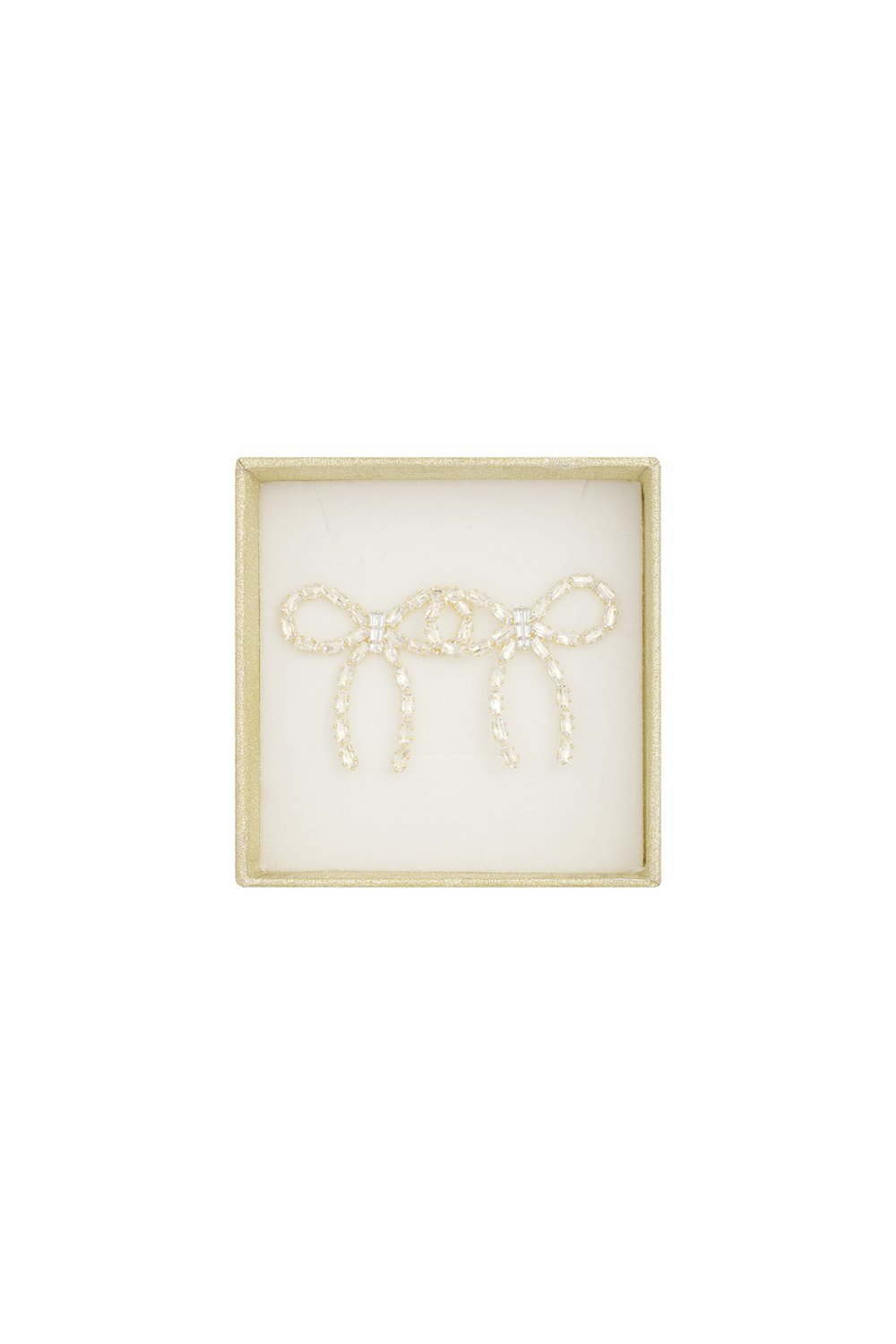 merry bow earrings