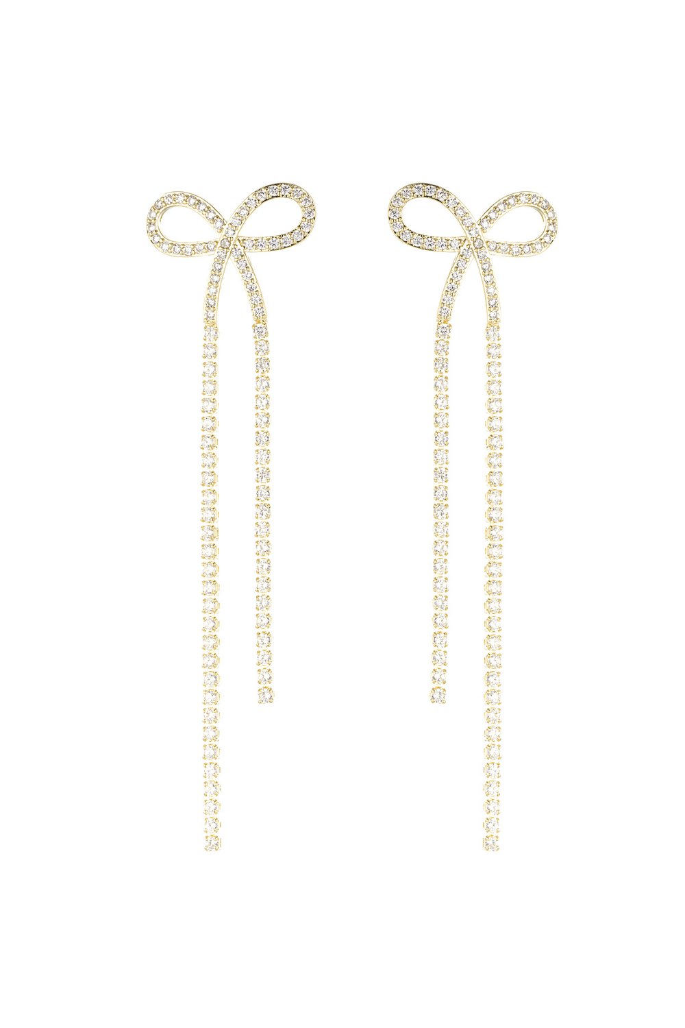 dazzling ribbon earrings Picture3