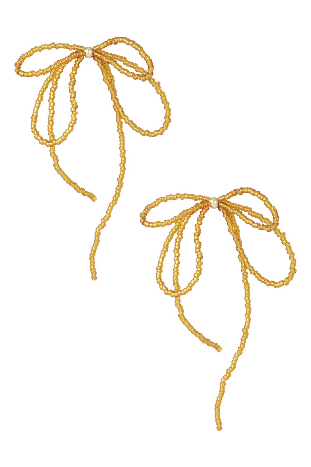 Festive bow earrings