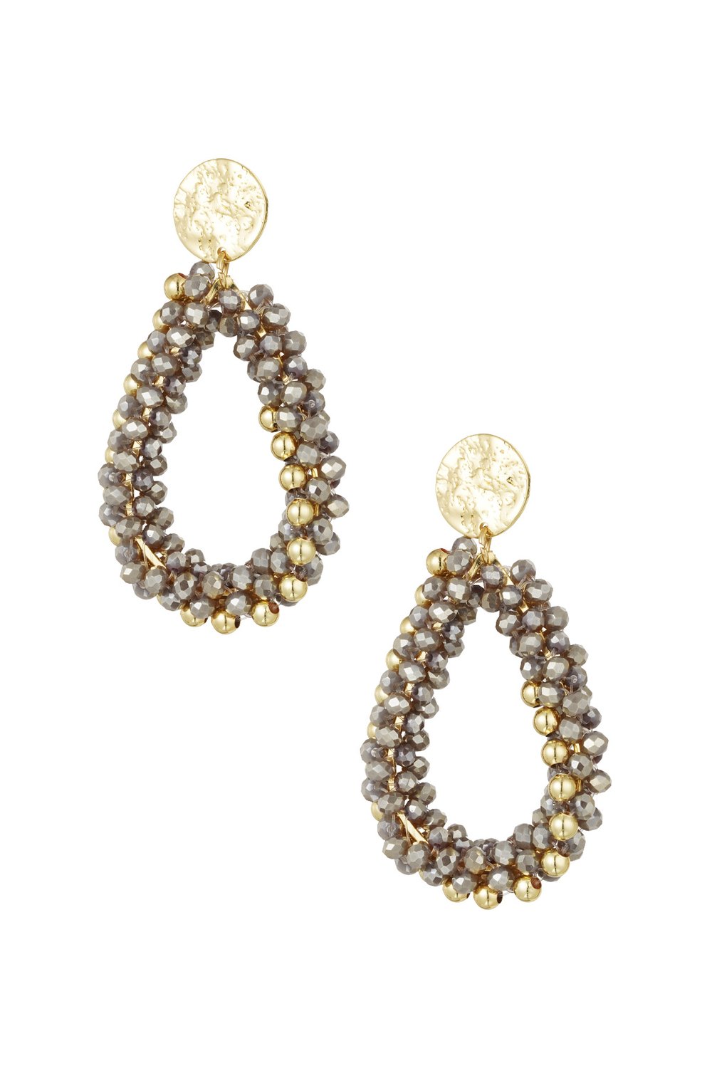 Bead drop earrings