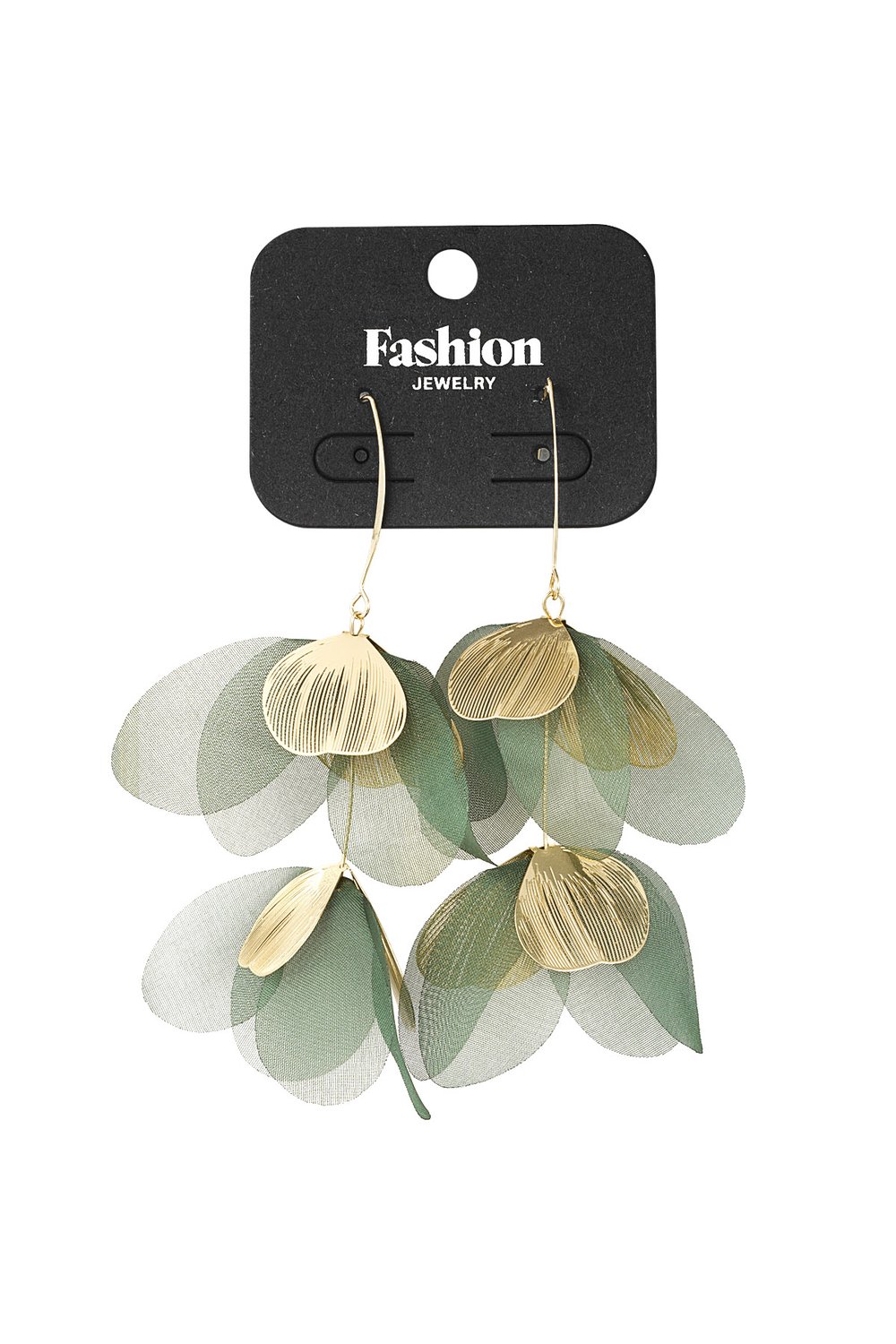 Blushing Flower earrings Picture3