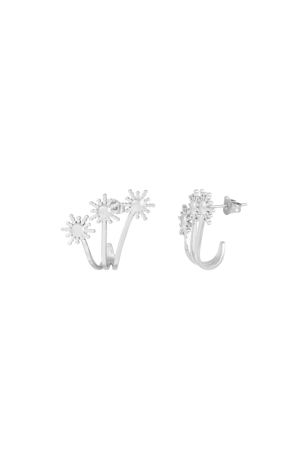 three sunnies earrings