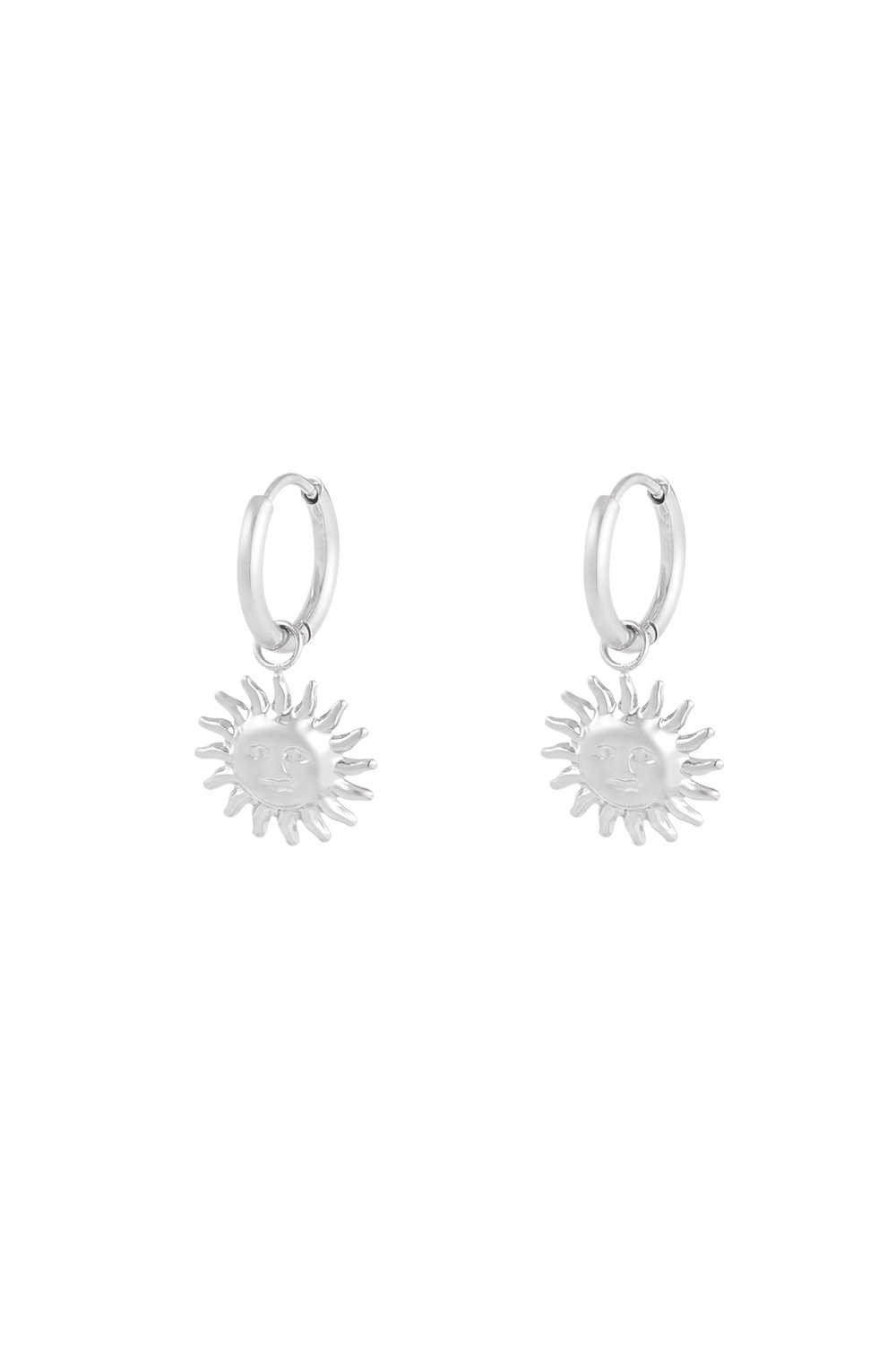 earrings shimmering sun