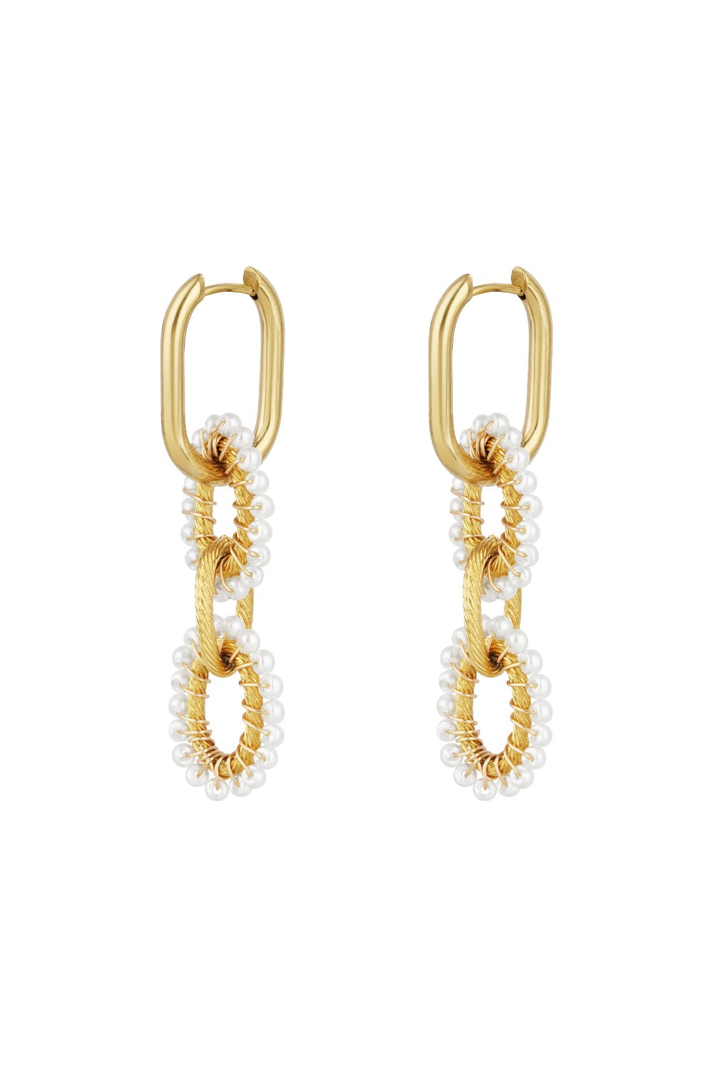 pearl allure earrings