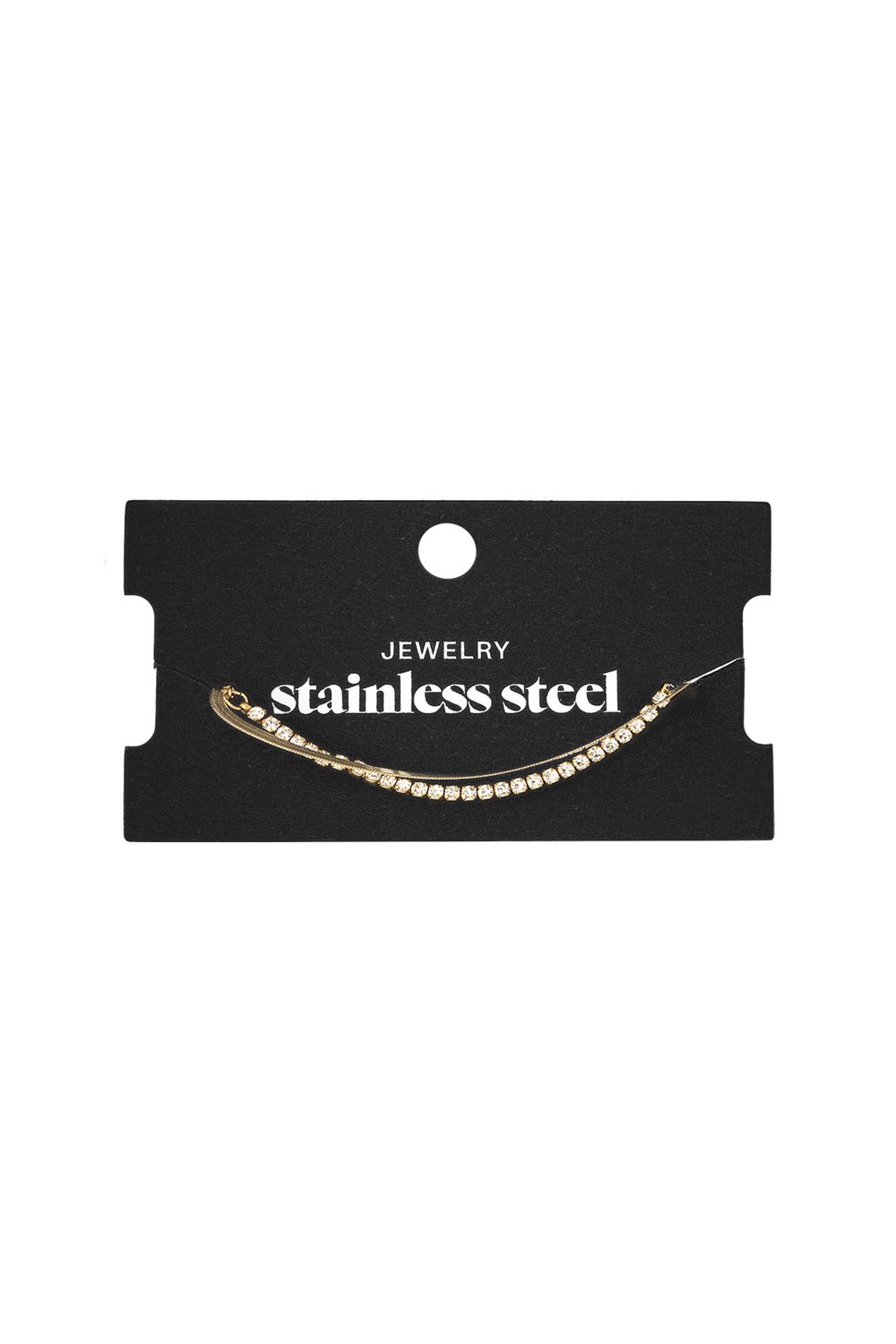 double bracelet with diamonds Picture3