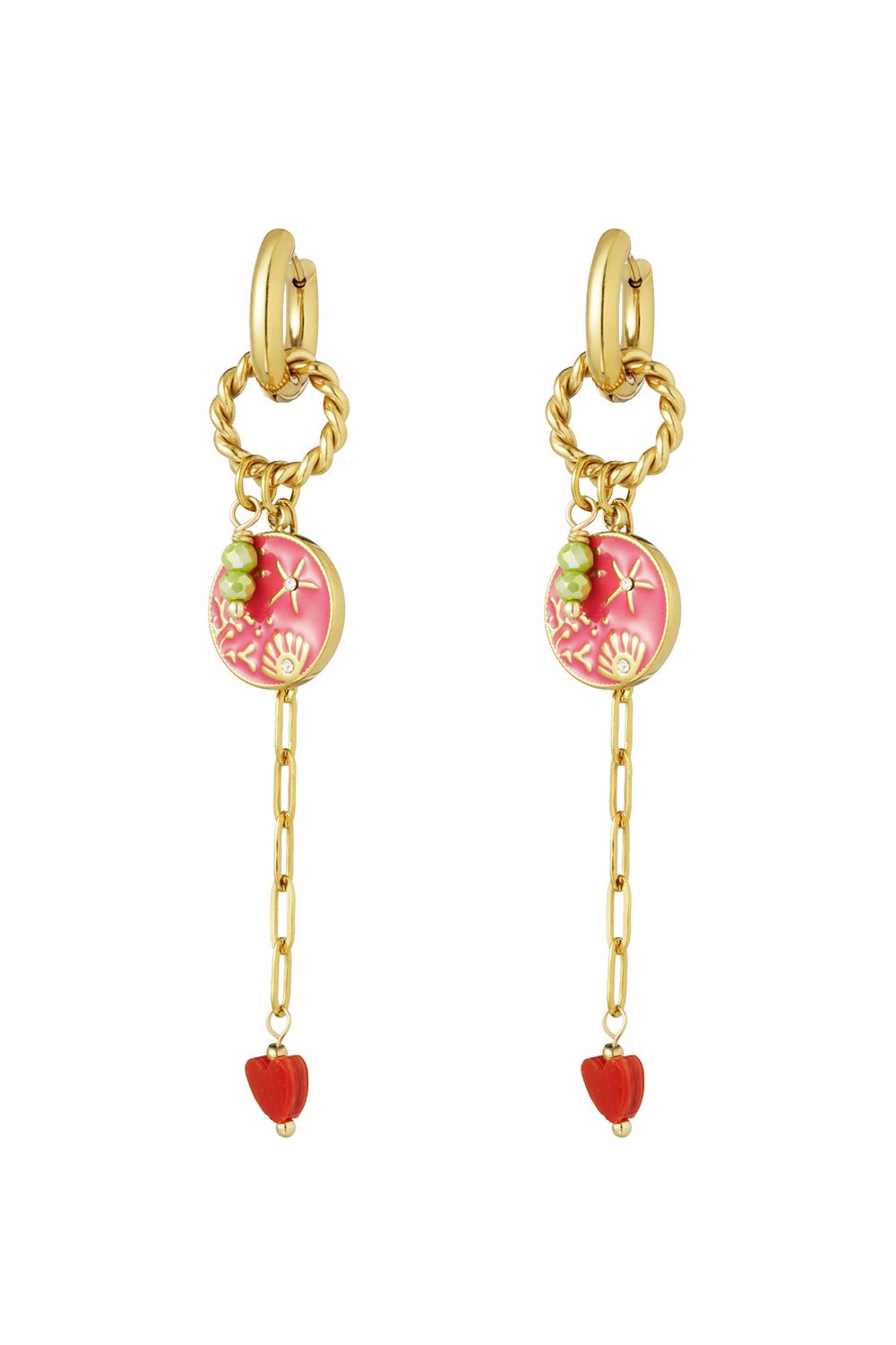 Dazzling day earrings 