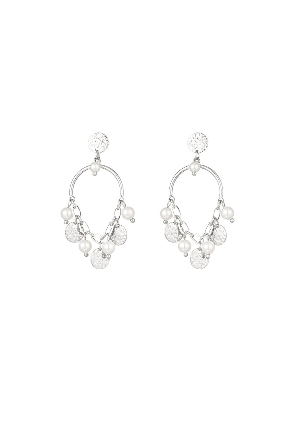 chic circles earrings 