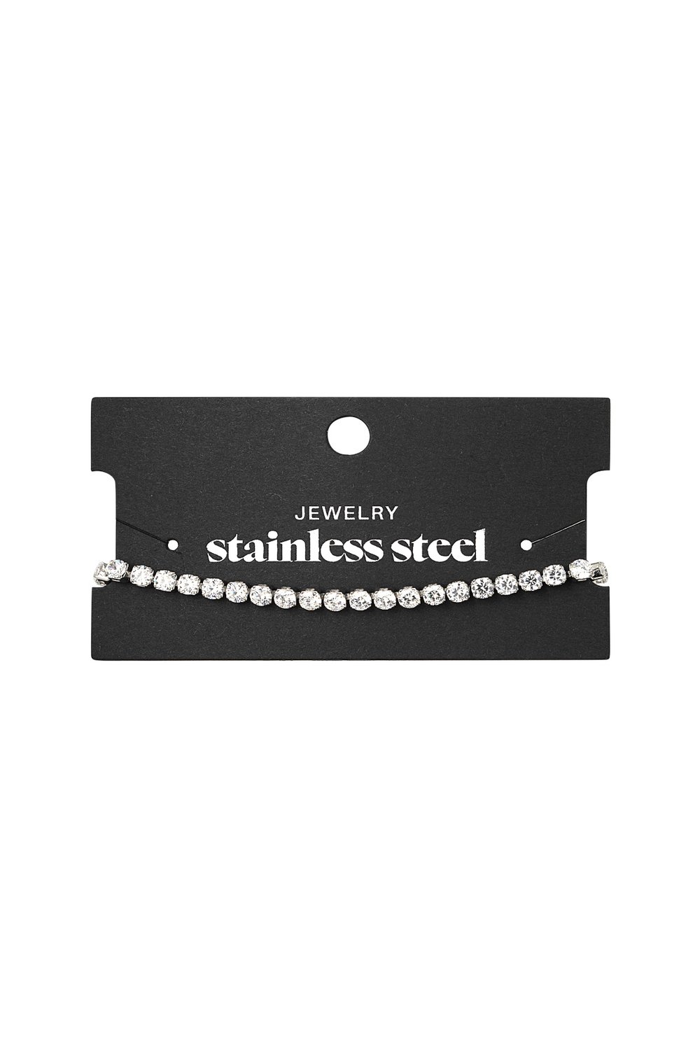Shimmering diamond bracelet - Silver Color color Picture3