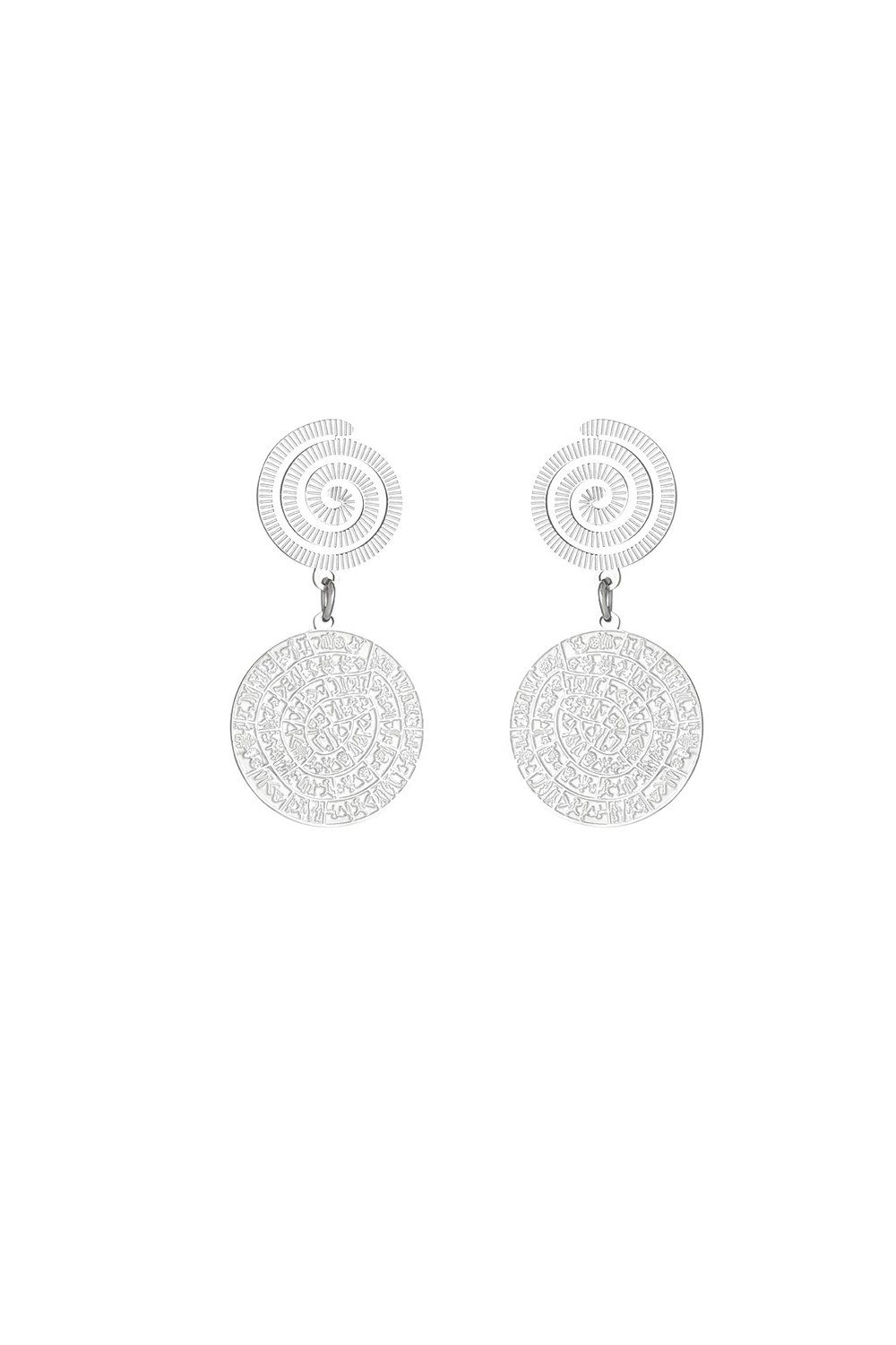 swirl earrings 