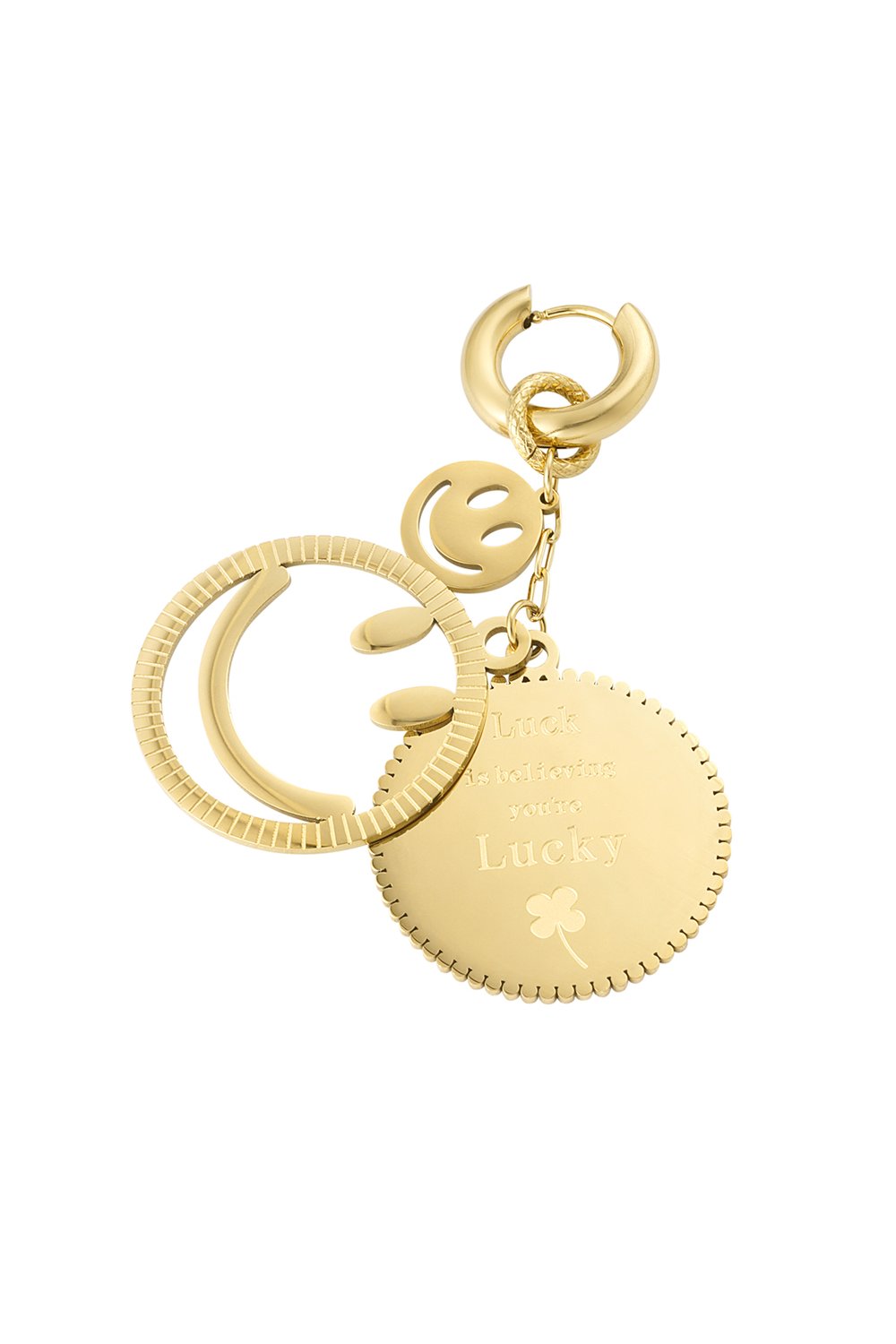 earrings lucky smiley face Picture2