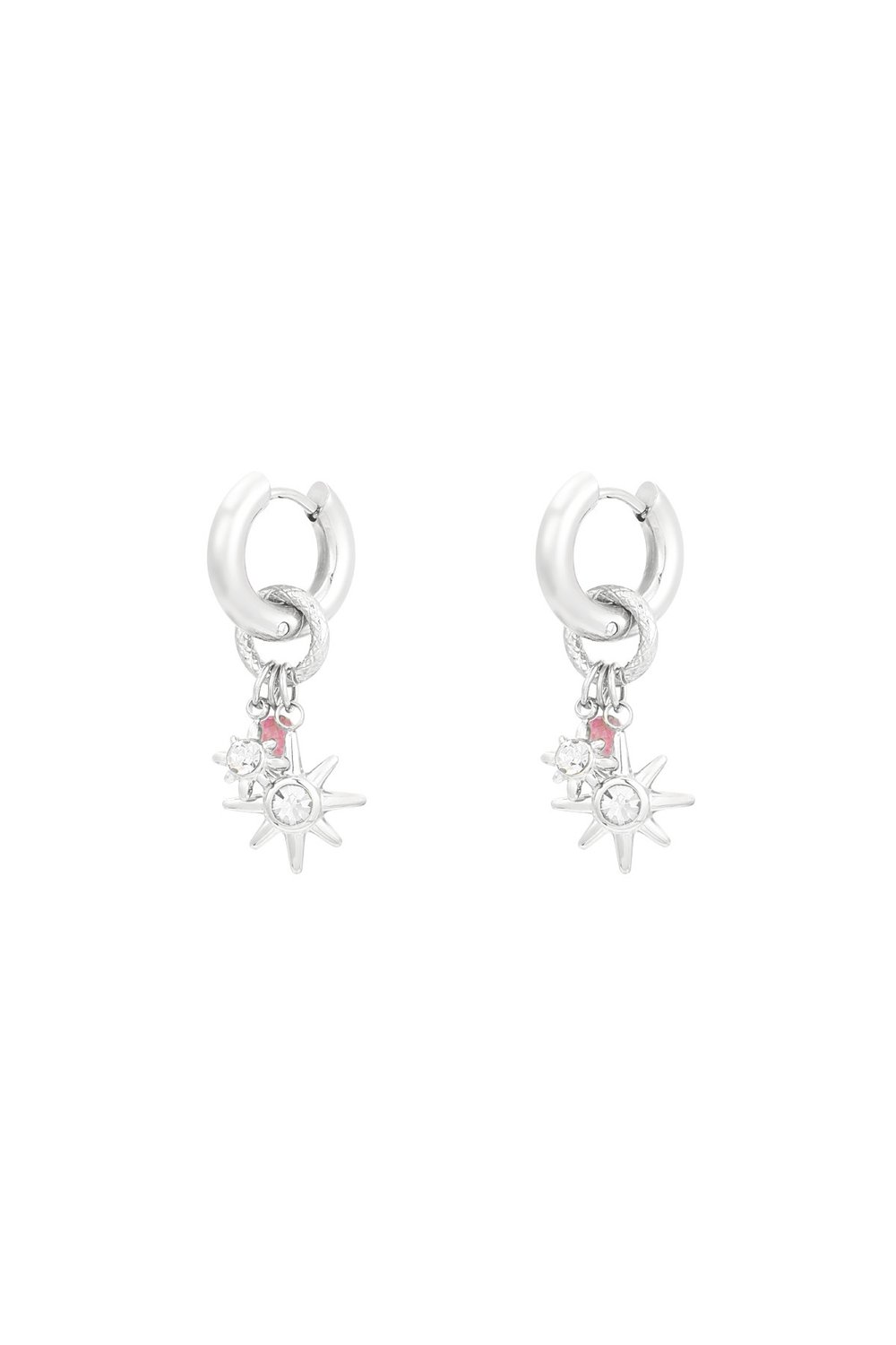 earrings pink starlight 