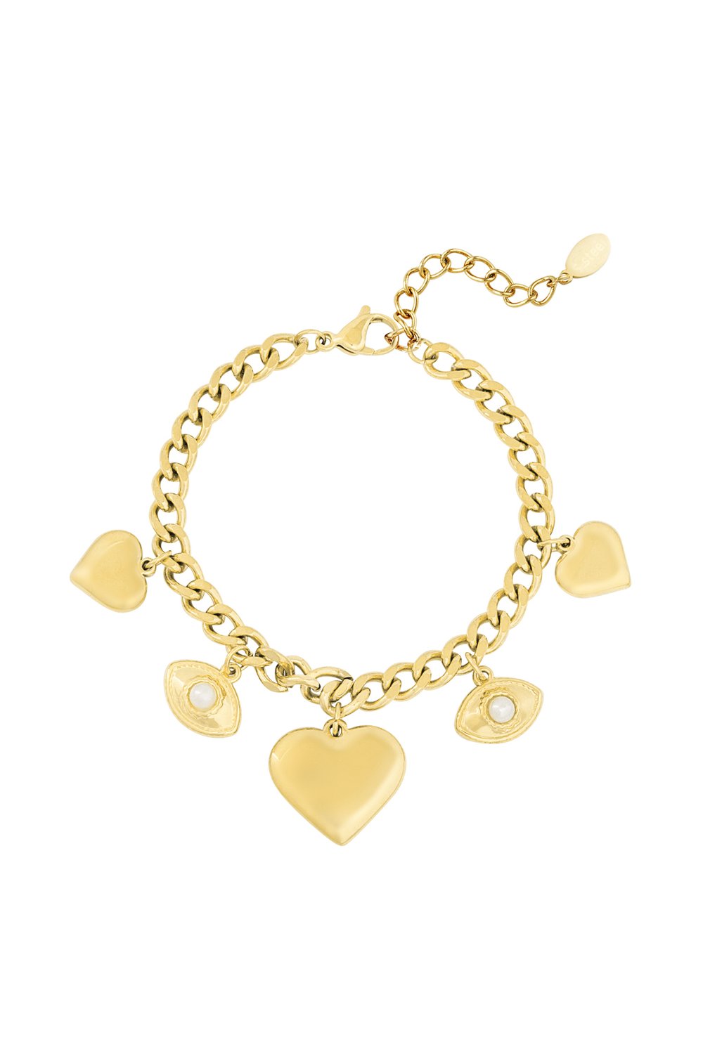 bold hearts bracelet 