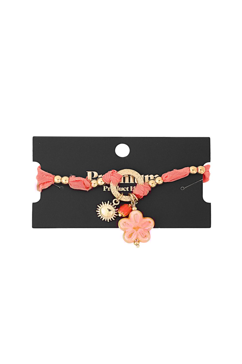 sunny floral bracelet - orange &  Picture3