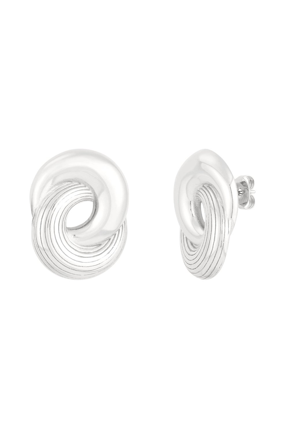 circle fusion earrings