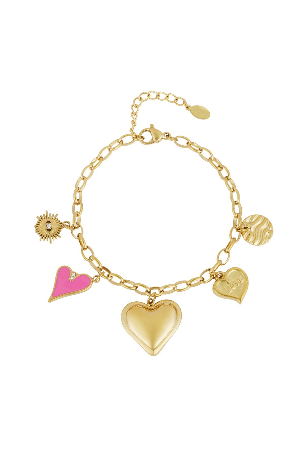 the love charm bracelet