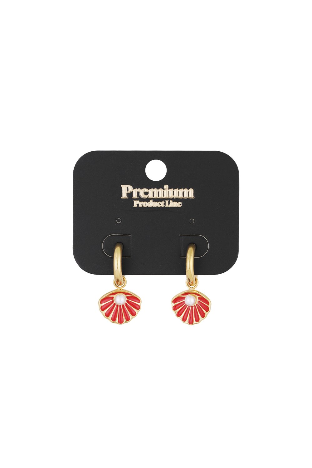 golden shells earrings Picture3