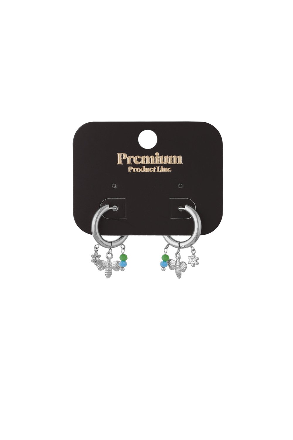 bee charm earrings Picture8