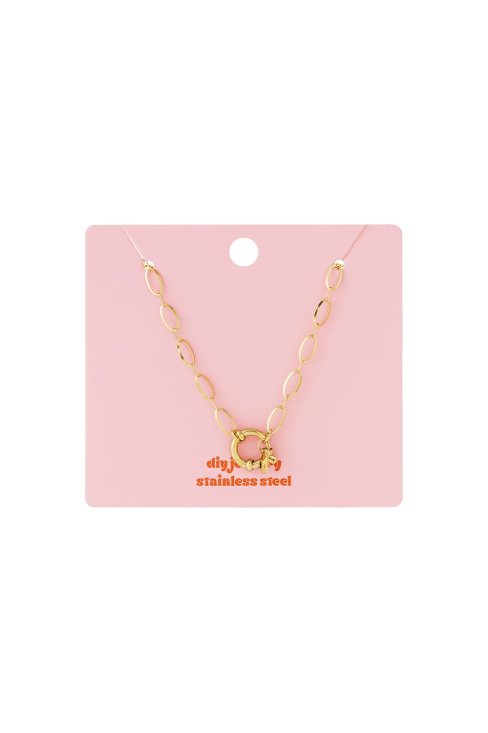 Simple lock necklace Picture6