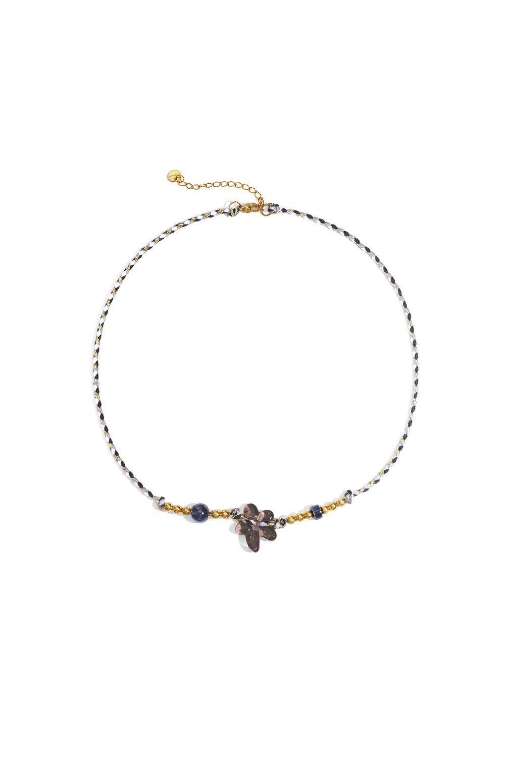 Polyester Beaded Necklaces Flower Casual Daily Simple Series Women's jewelry h5Picture5