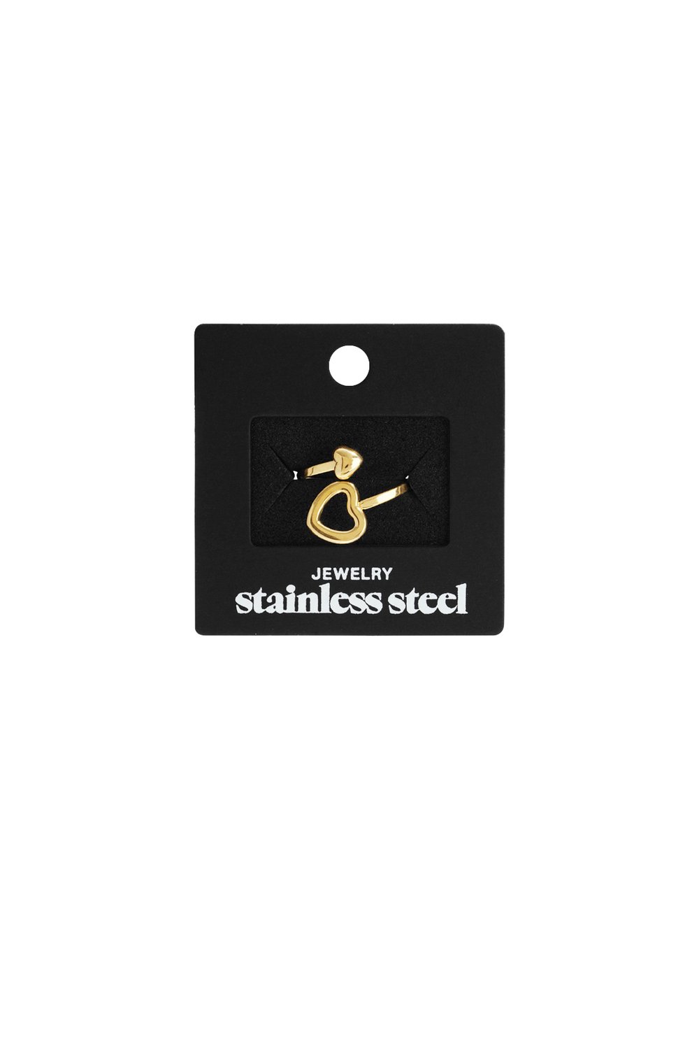 Ring mit offenem und geschlossenem Herz h5Bild3