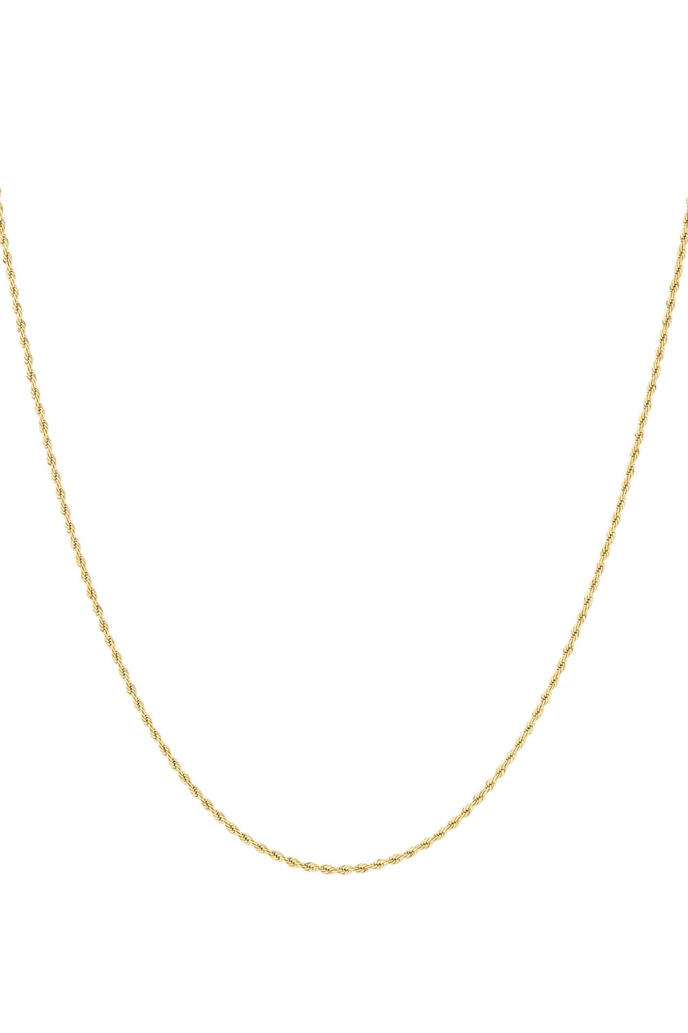 Necklace Like a Boss Gold Color Stainless Steel