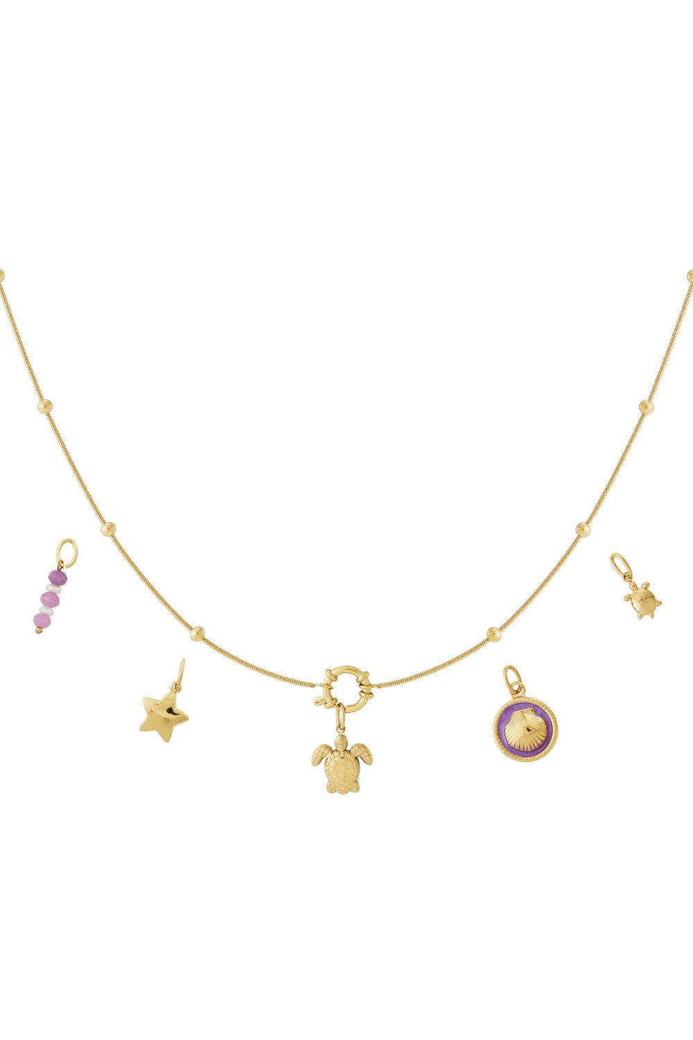 Turtle DIY necklace 