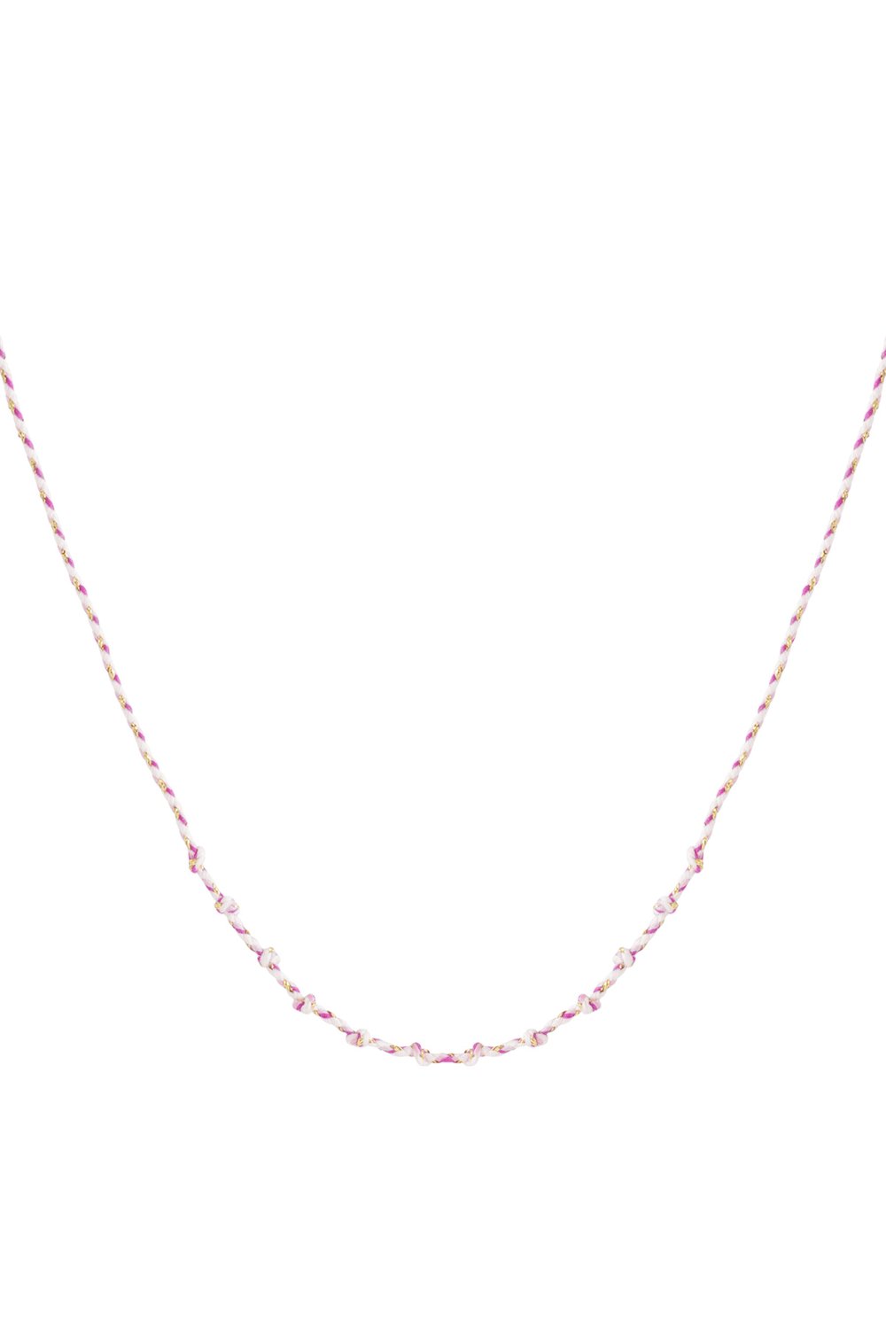 Cotton Chain Necklaces mixed color Casual Daily