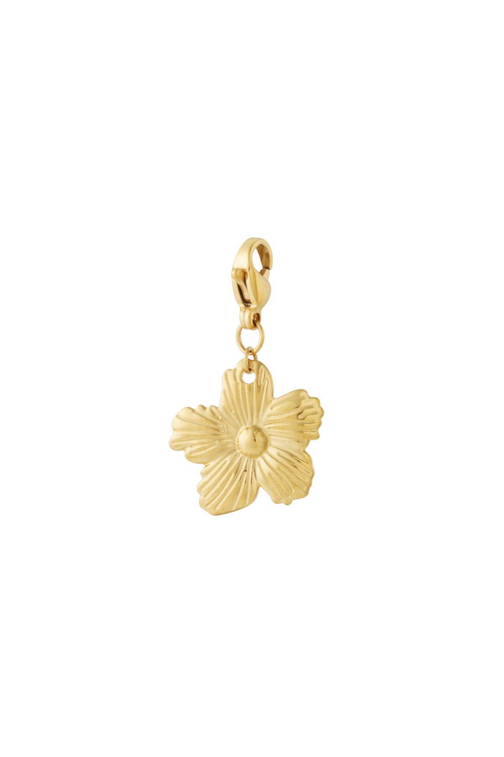 Stainless Steel Jewelry Charms Flower Casual Daily 