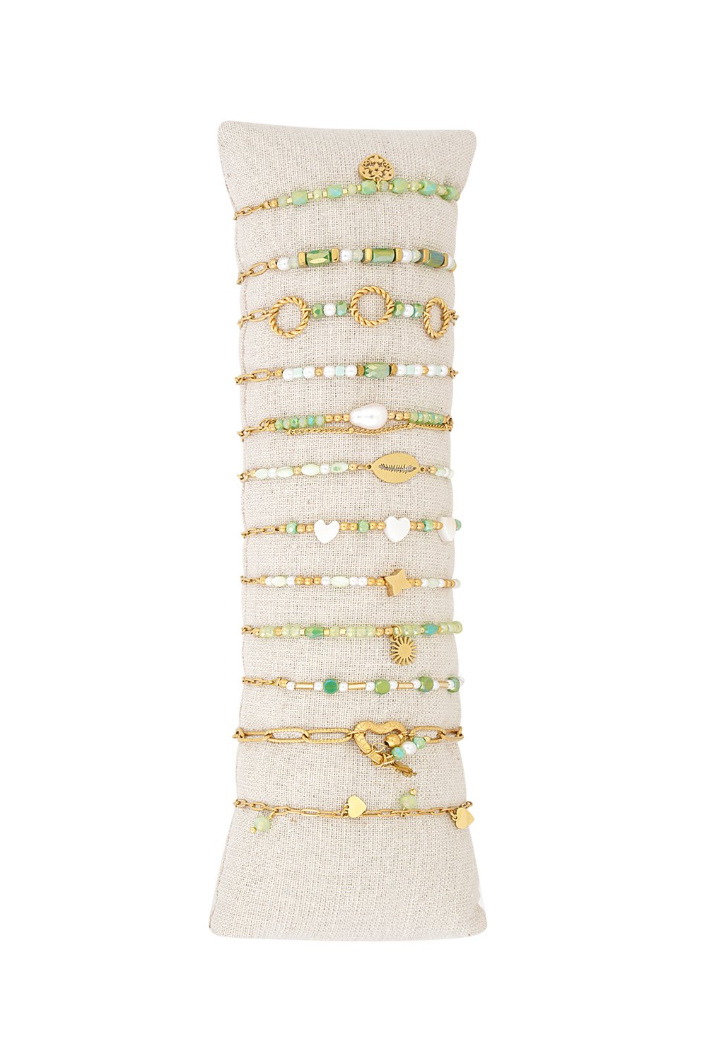 Bracelets display set joyful spark 