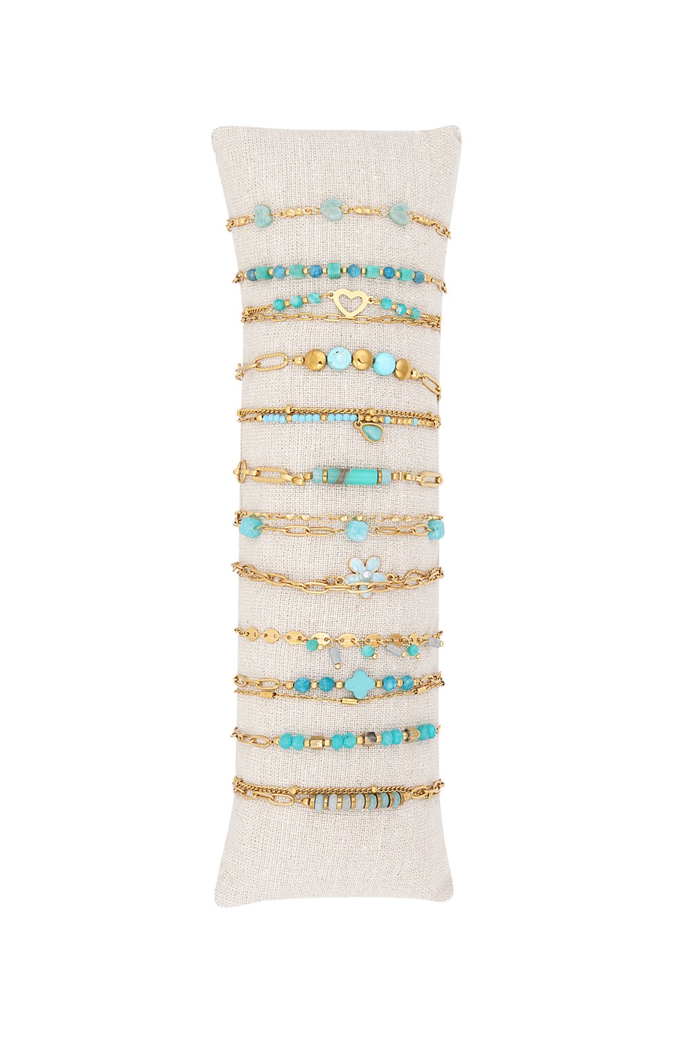 Bracelets display set beaded bliss 